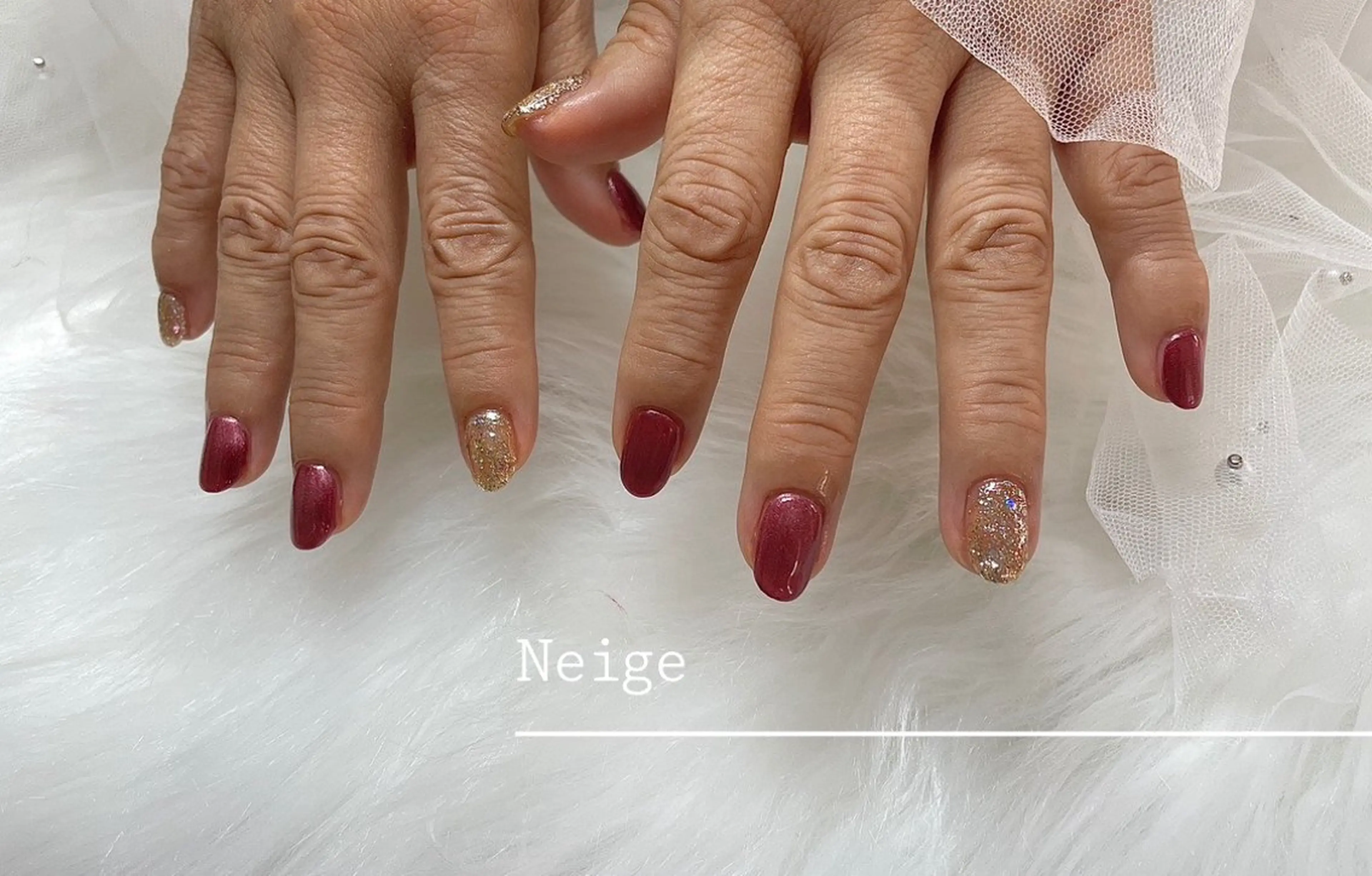 ネイル ハンドネイル Neige所属・Neige 𓂃 aiのネイルデザイン
