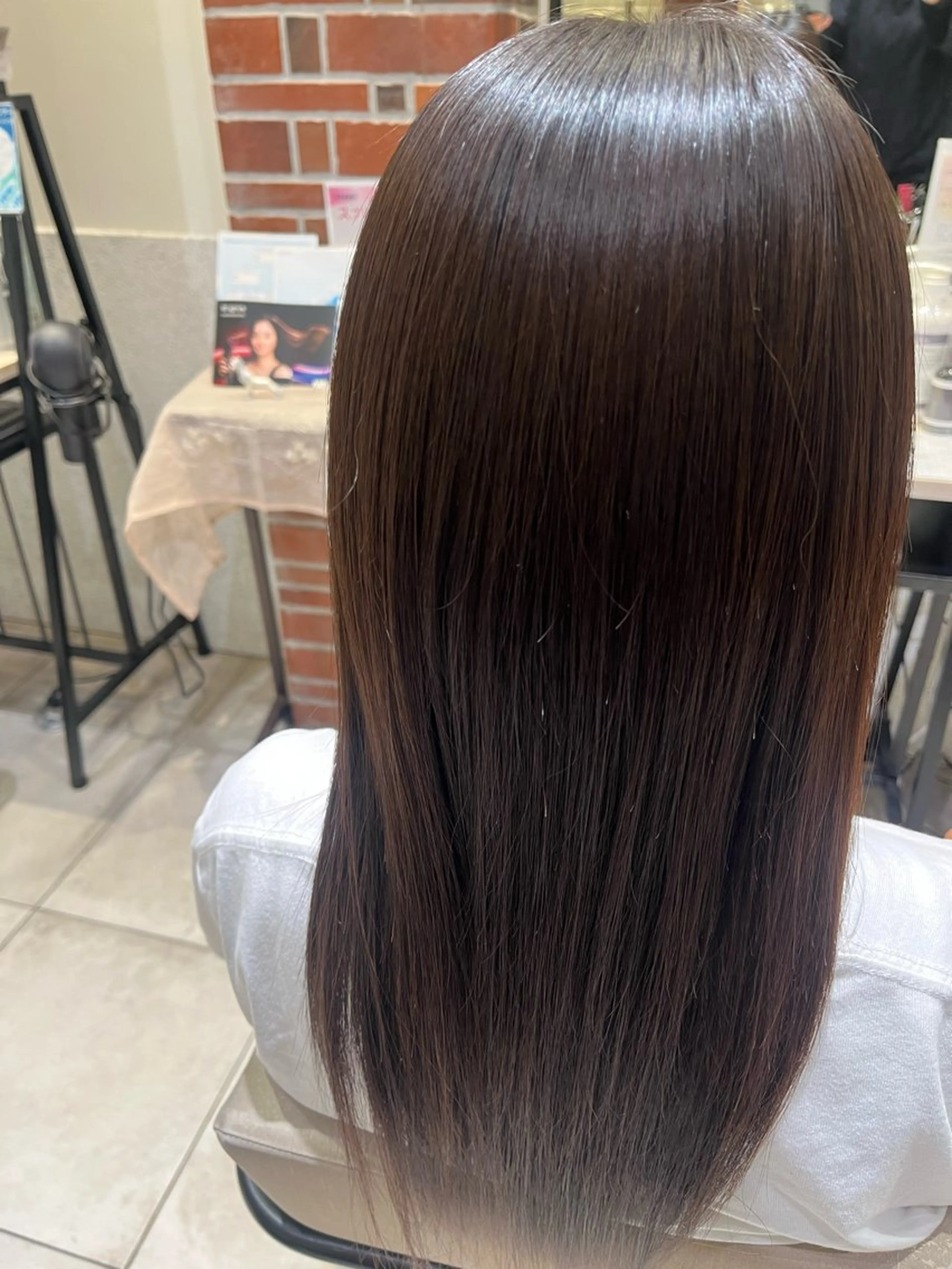 ロング パーマ 縮毛矯正 ショート・ボブ・髪 質改善🧡関　玲子のヘアスタイル