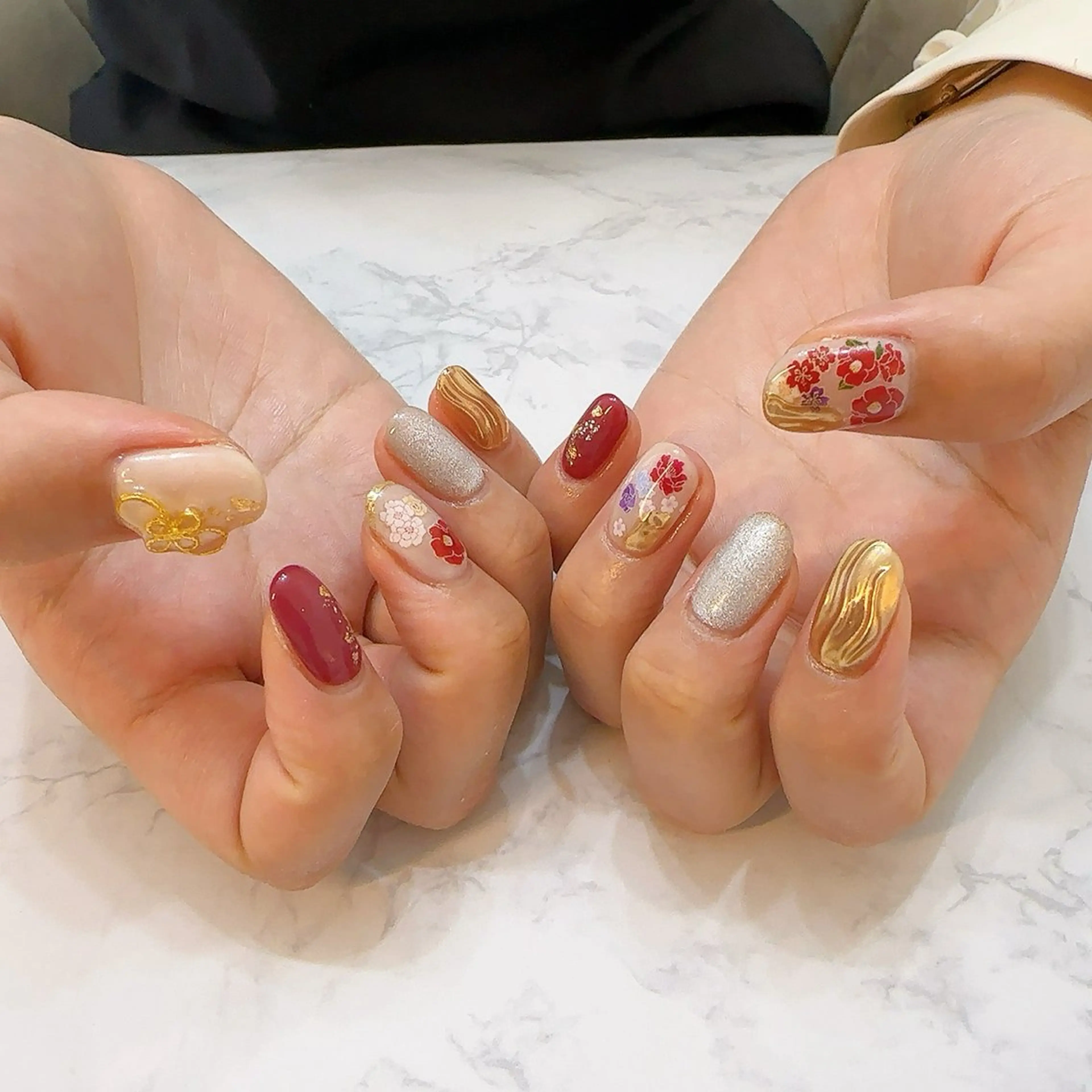 ネイル 卒業式 ハンドネイル Elegancia. Hiromiのネイルデザイン