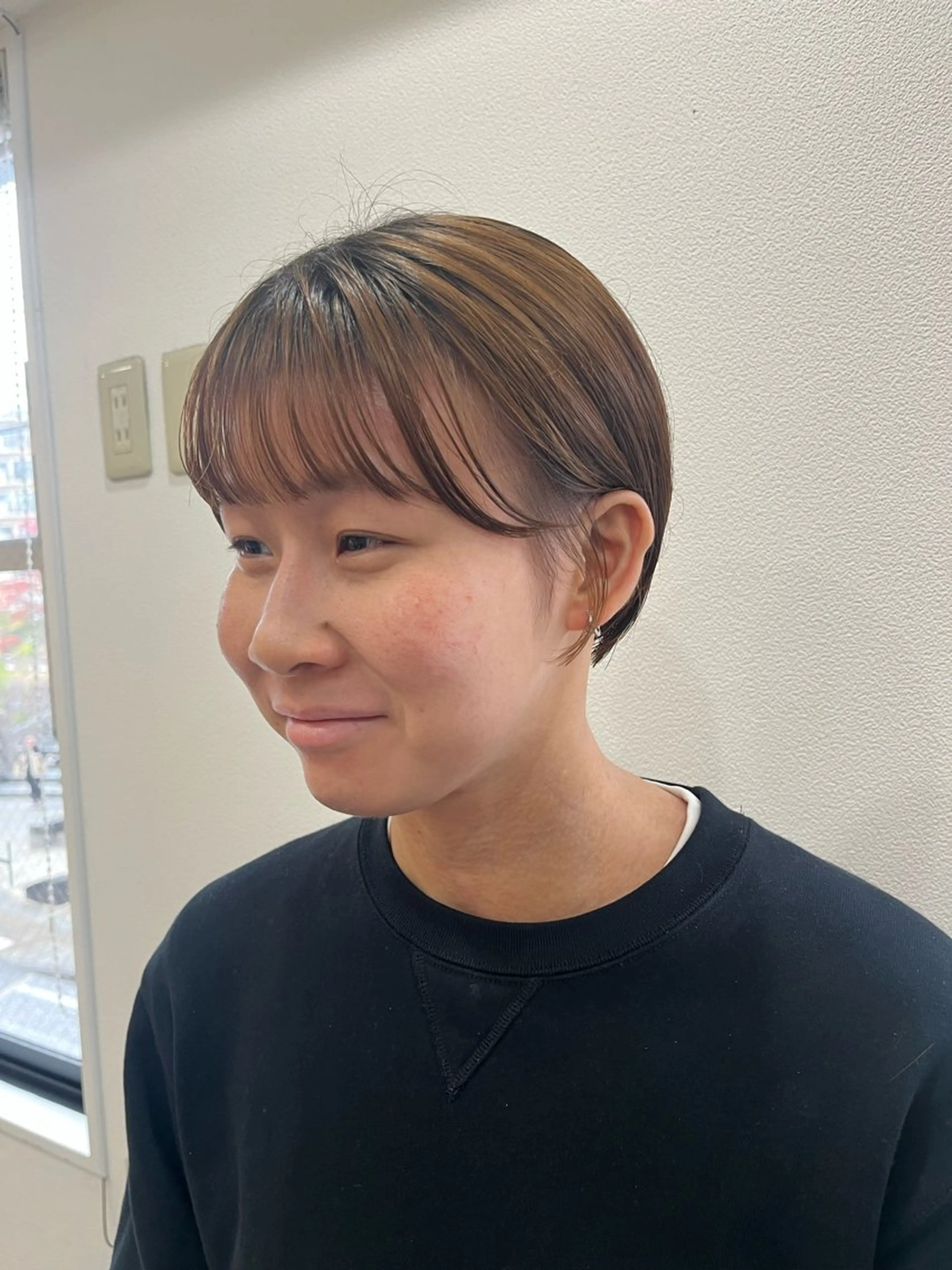 ショート 東村 桃花のヘアスタイル