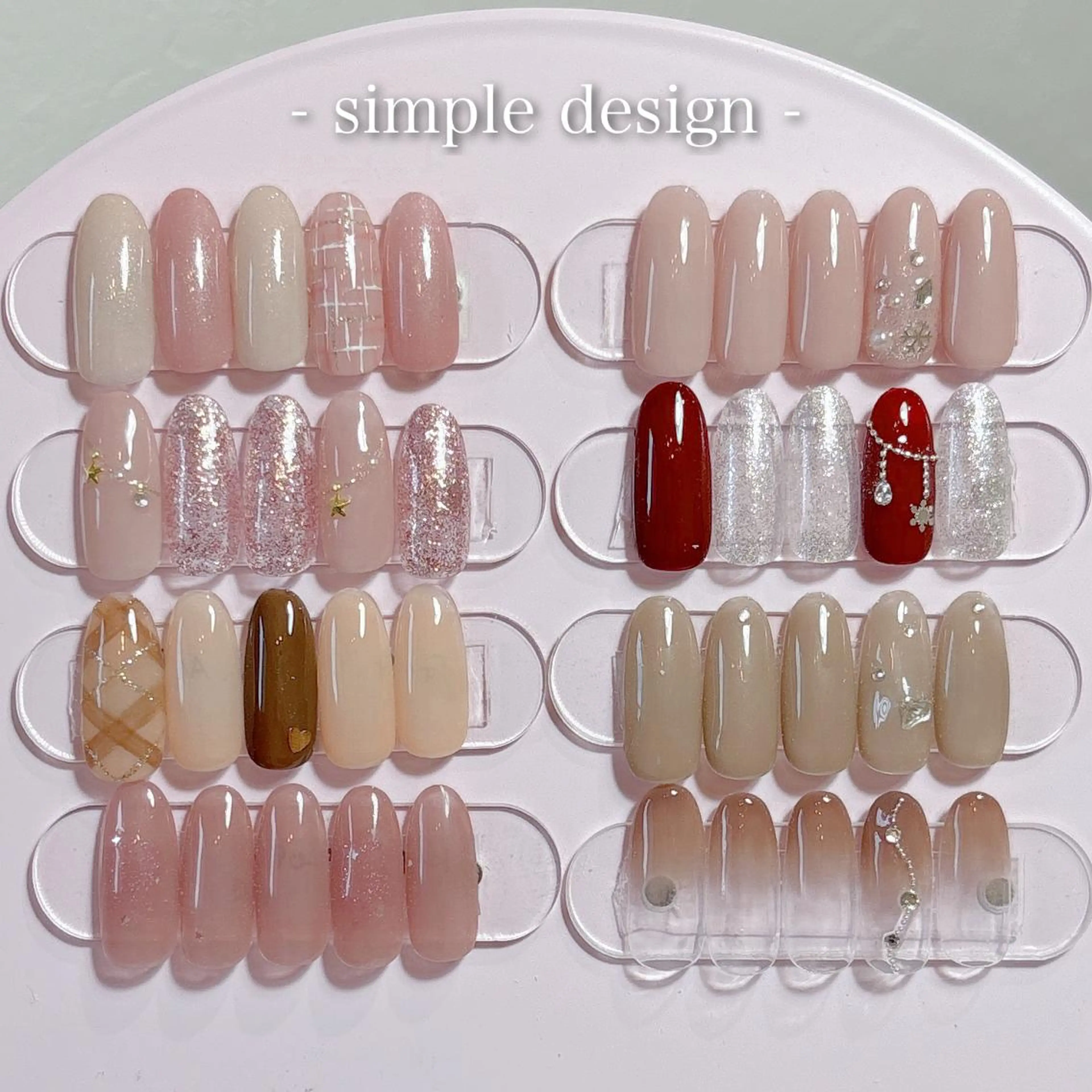 ネイル ハンドネイル ÉCRIN 💅長堀橋のネイルデザイン