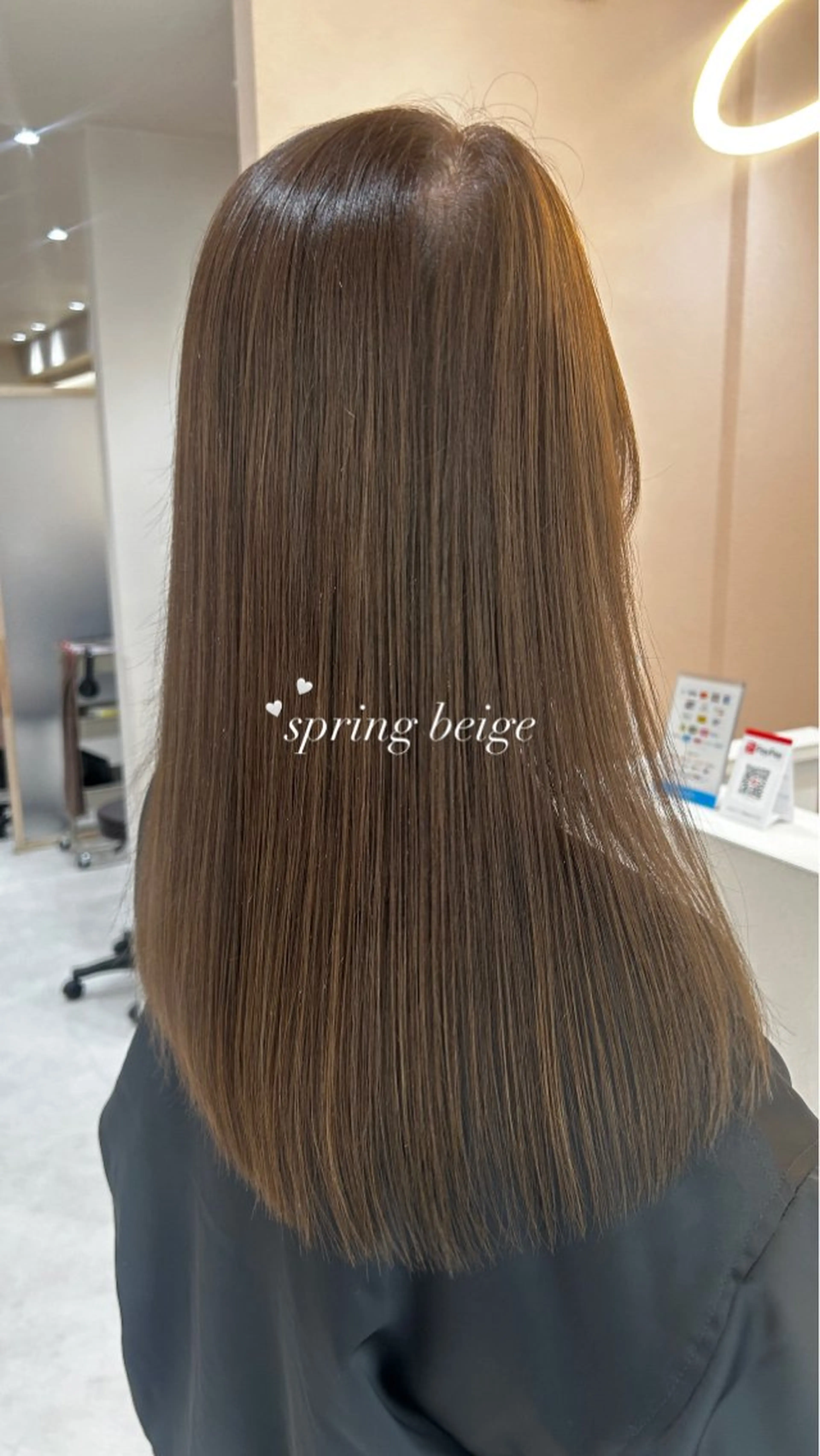 ロング カラー カット ヘアカラー 🫧ツヤ髪＊赤味消し nanami🫧のヘアスタイル