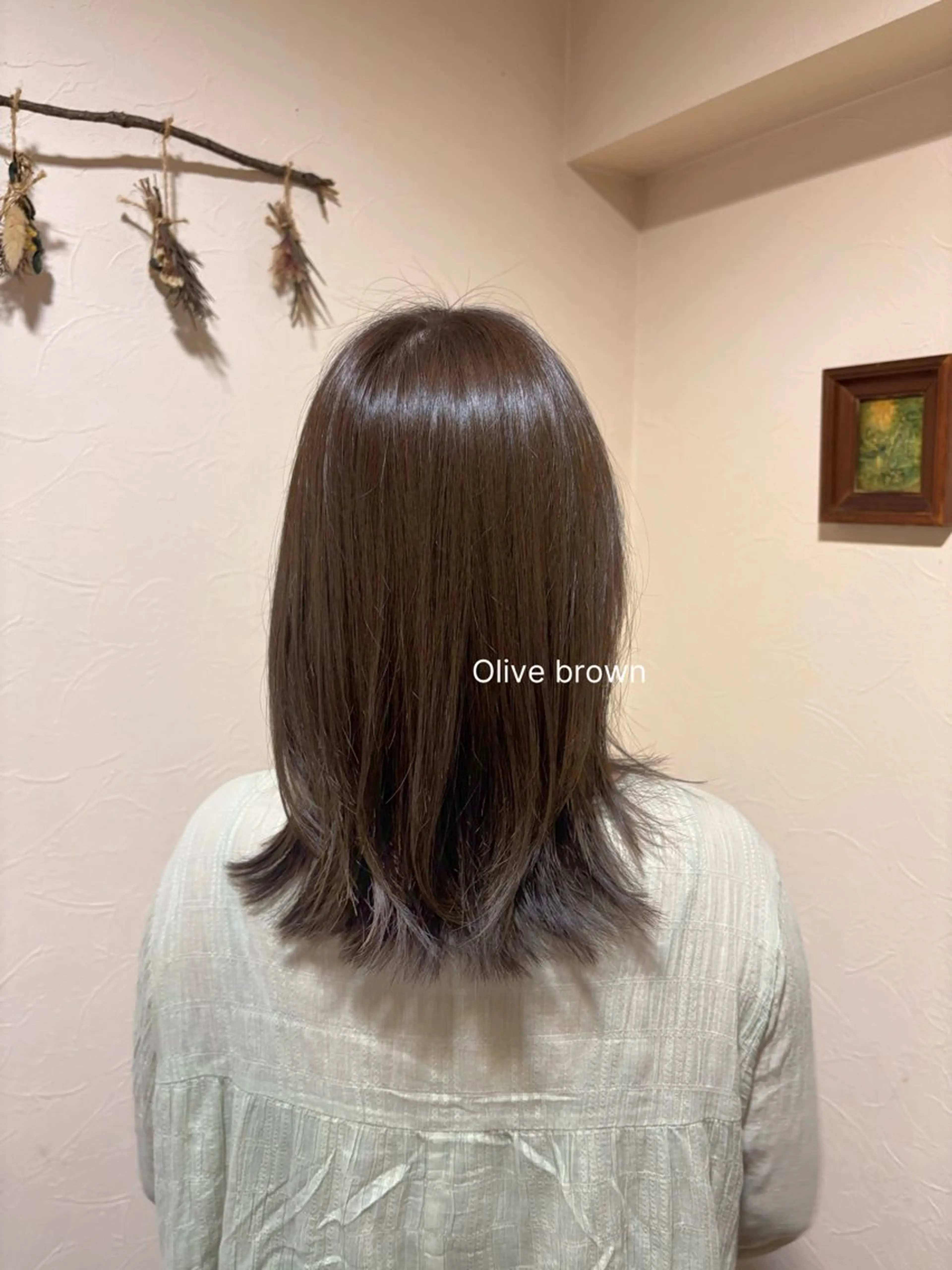 ミディアム くびれヘア レイヤーカット レナ🧸‪🤎 アメリシュシュのヘアスタイル