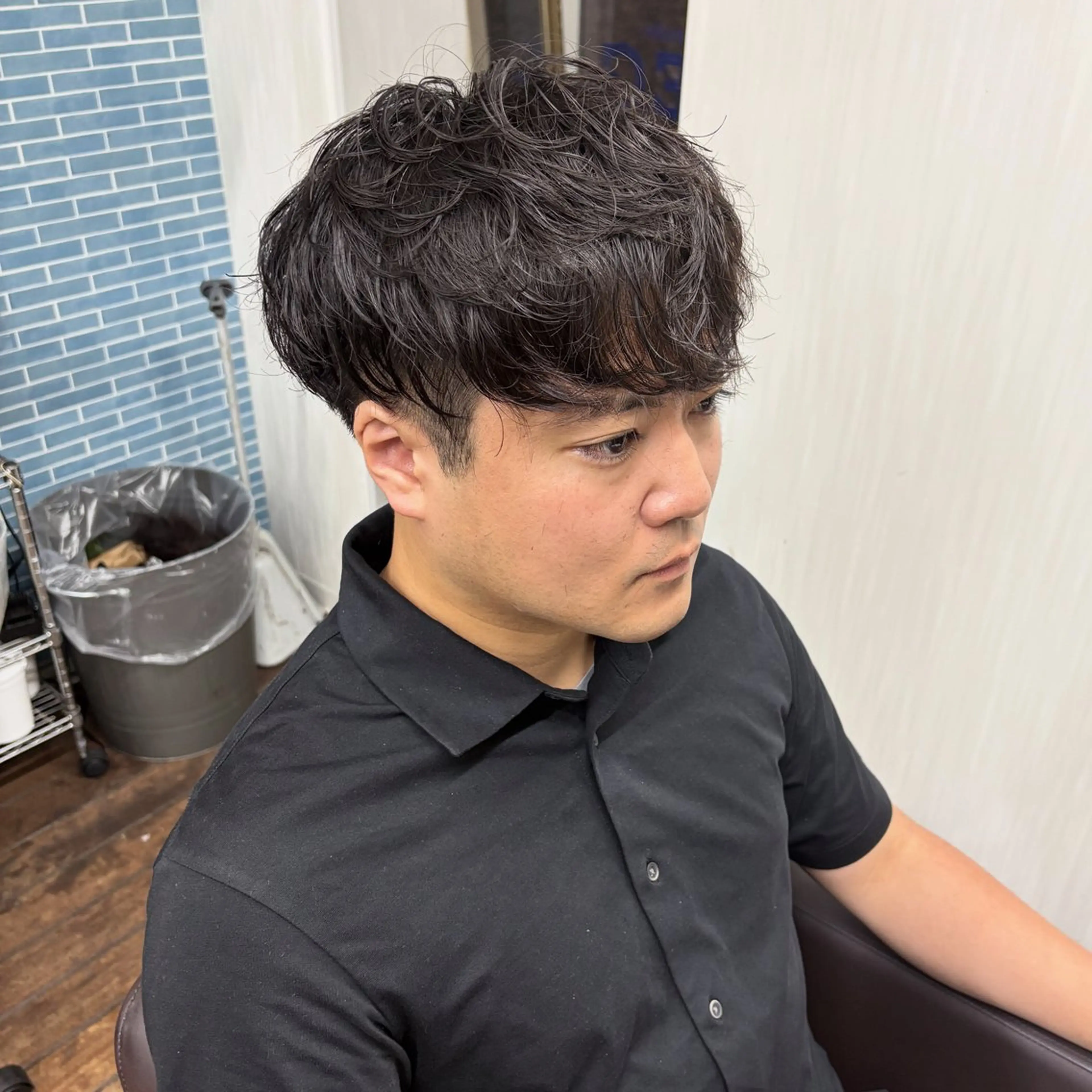 パーマ メンズ メンズパーマ カット パーマ メンズパーマ✨ メンズカット聖のヘアスタイル