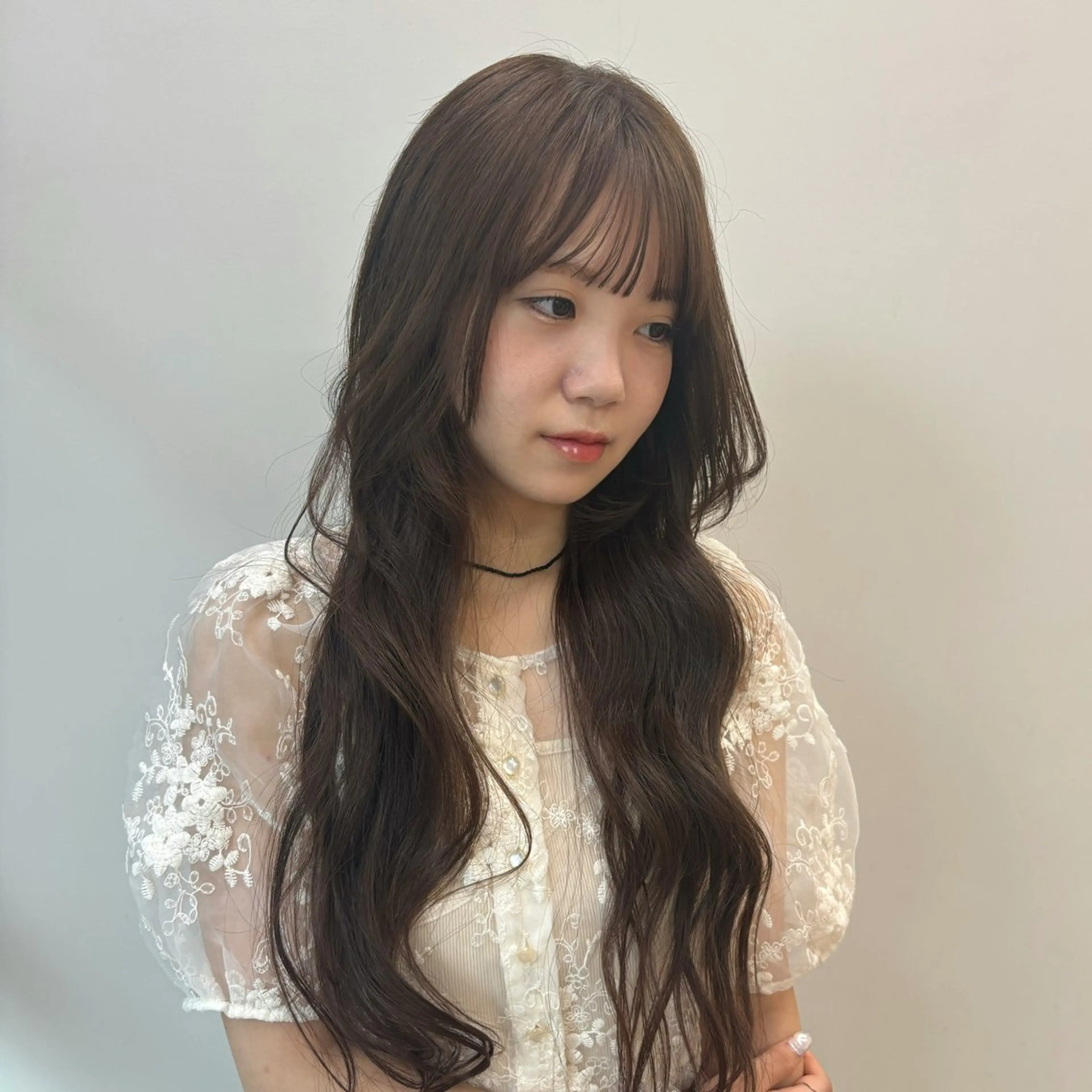 ロング カラー sion karin୨୧˙˳⋆のヘアスタイル