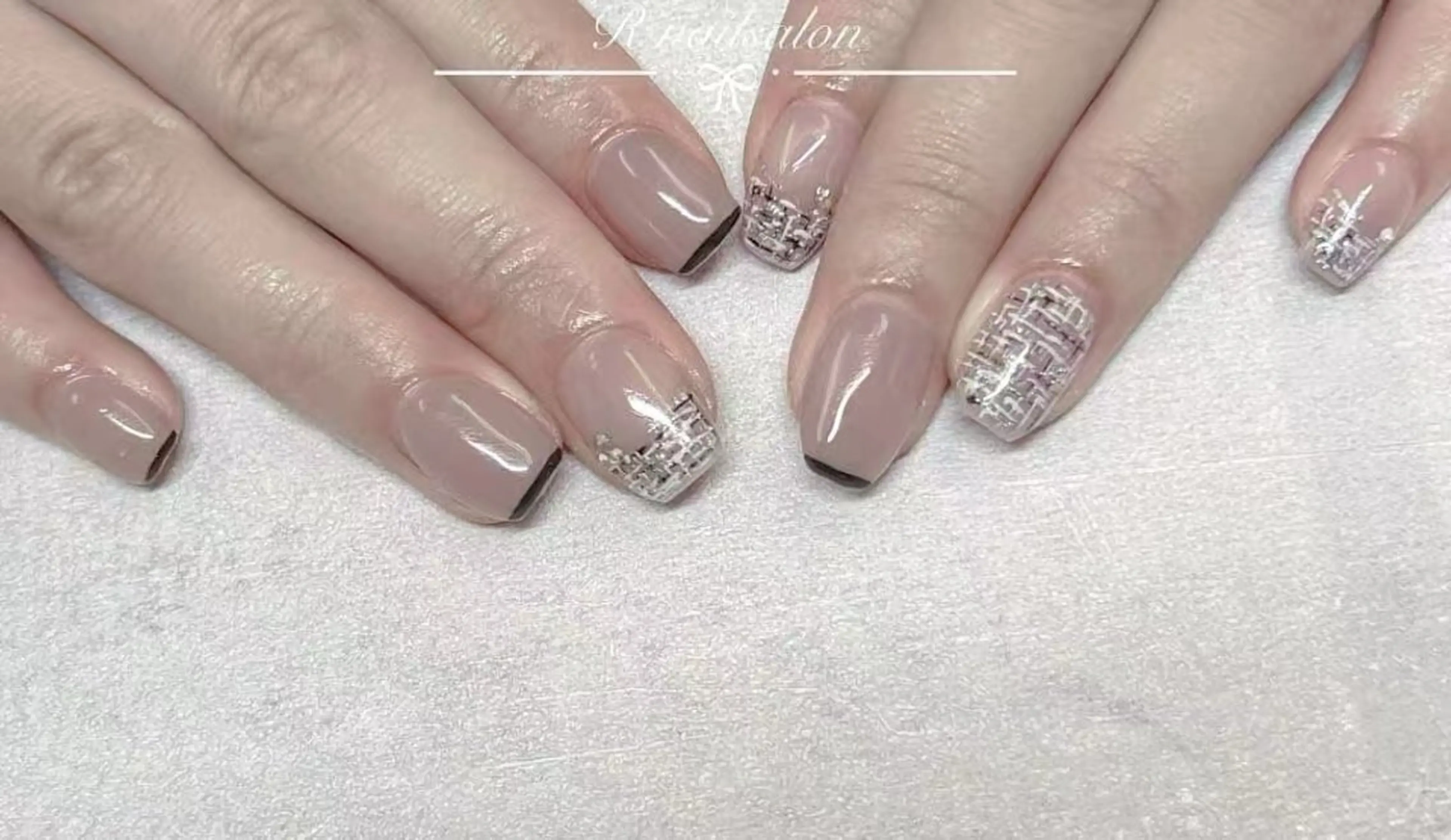 セミロング ハンドネイル R NAILSALONのネイルデザイン