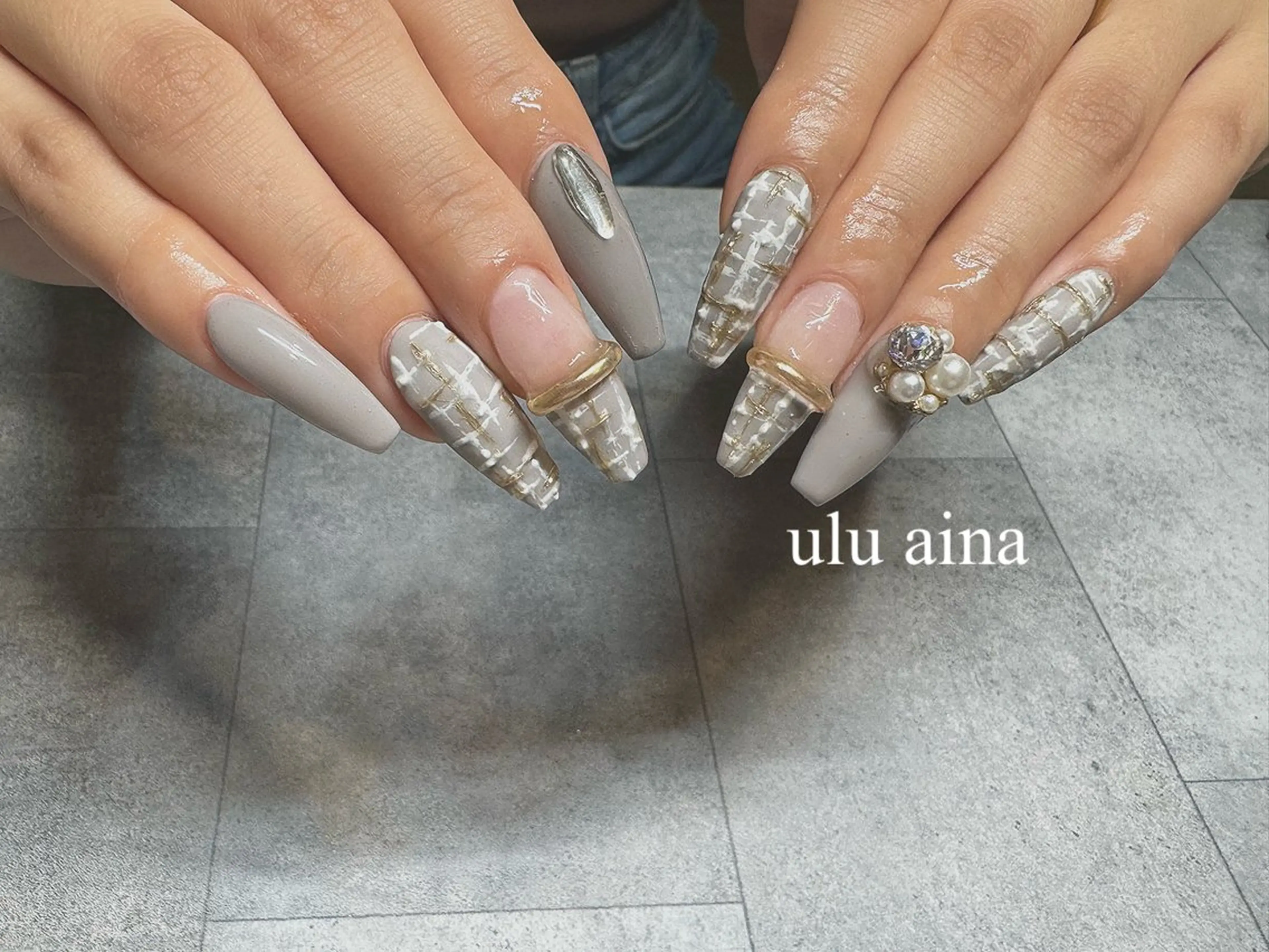 ネイル ハンドネイル ulu aina🫧のマツエク・マツパデザイン