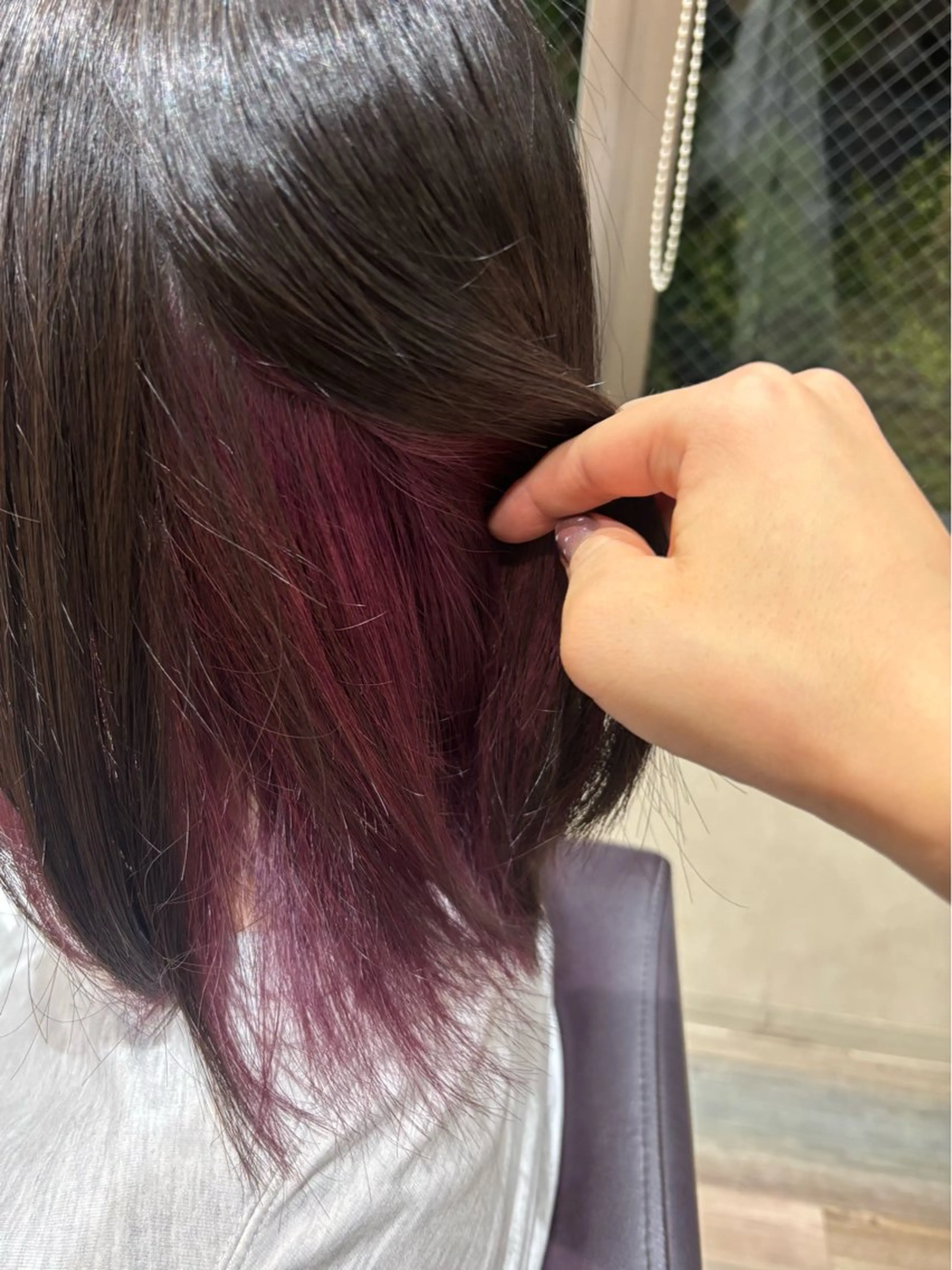 カラー 下澤 天音のヘアスタイル