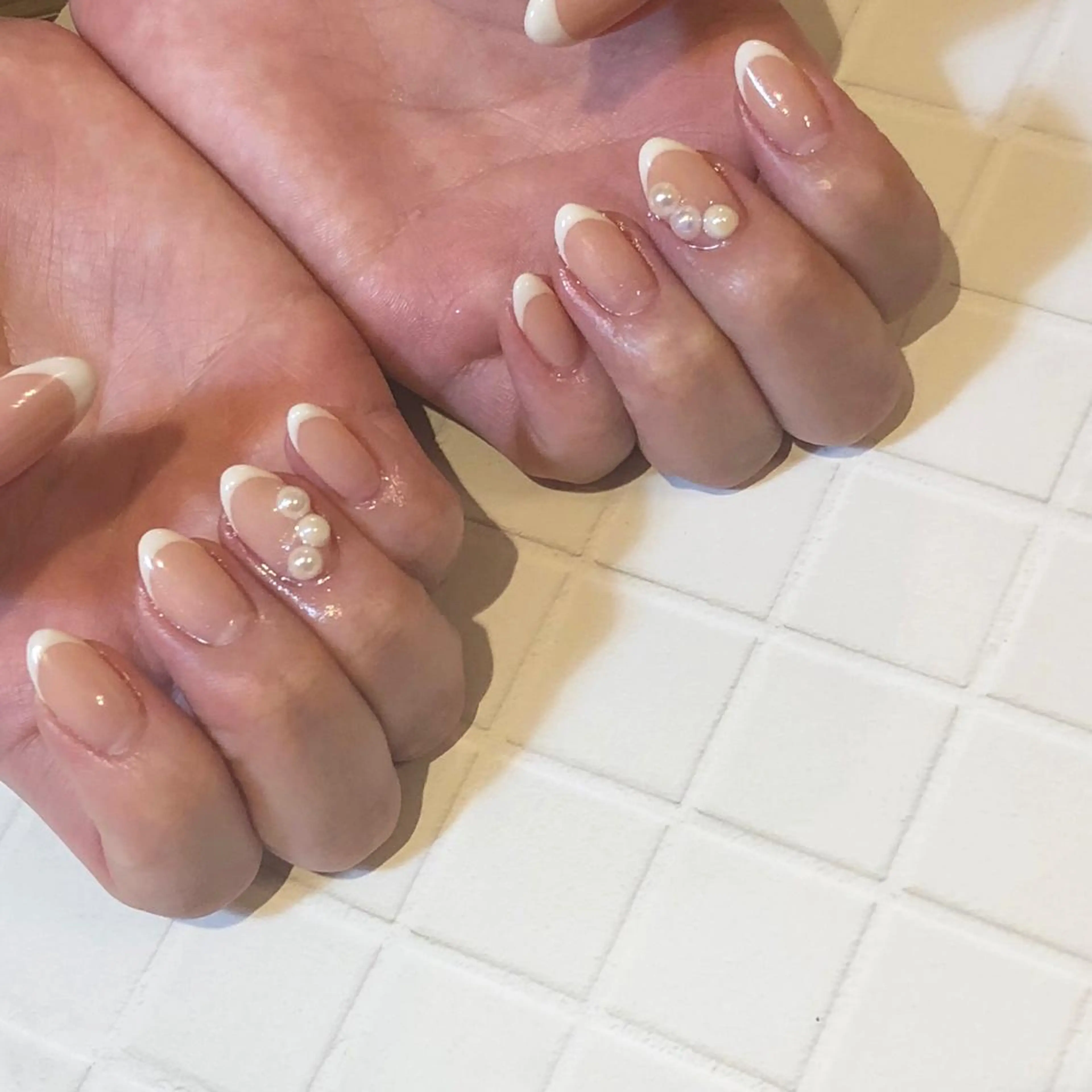 ネイル フレンチネイル グラデーション ハンドネイル Chipieee Tokyoのネイルデザイン