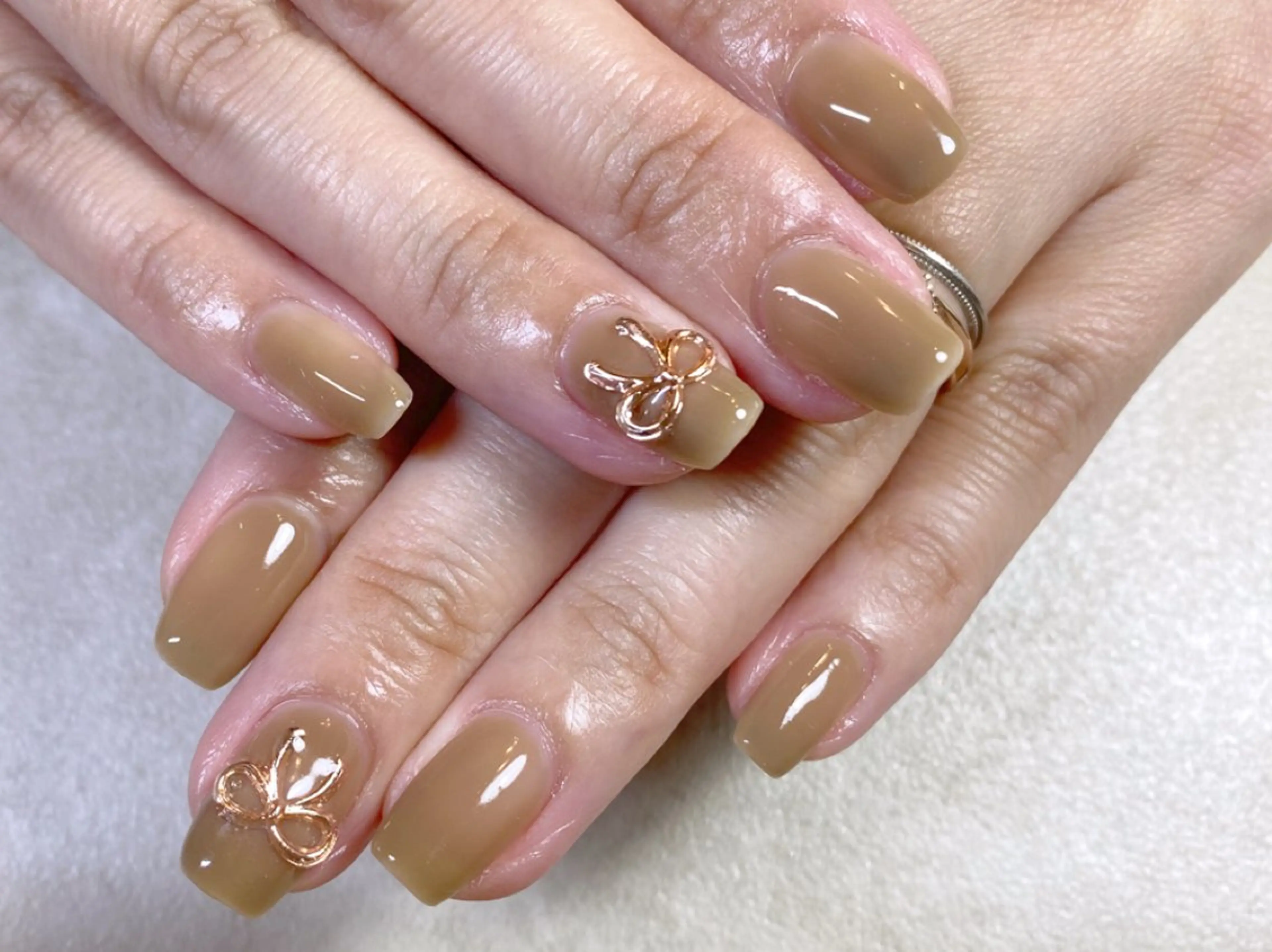 ネイル ワンカラーネイル ハンドネイル Nail  R 🌸Noriのネイルデザイン