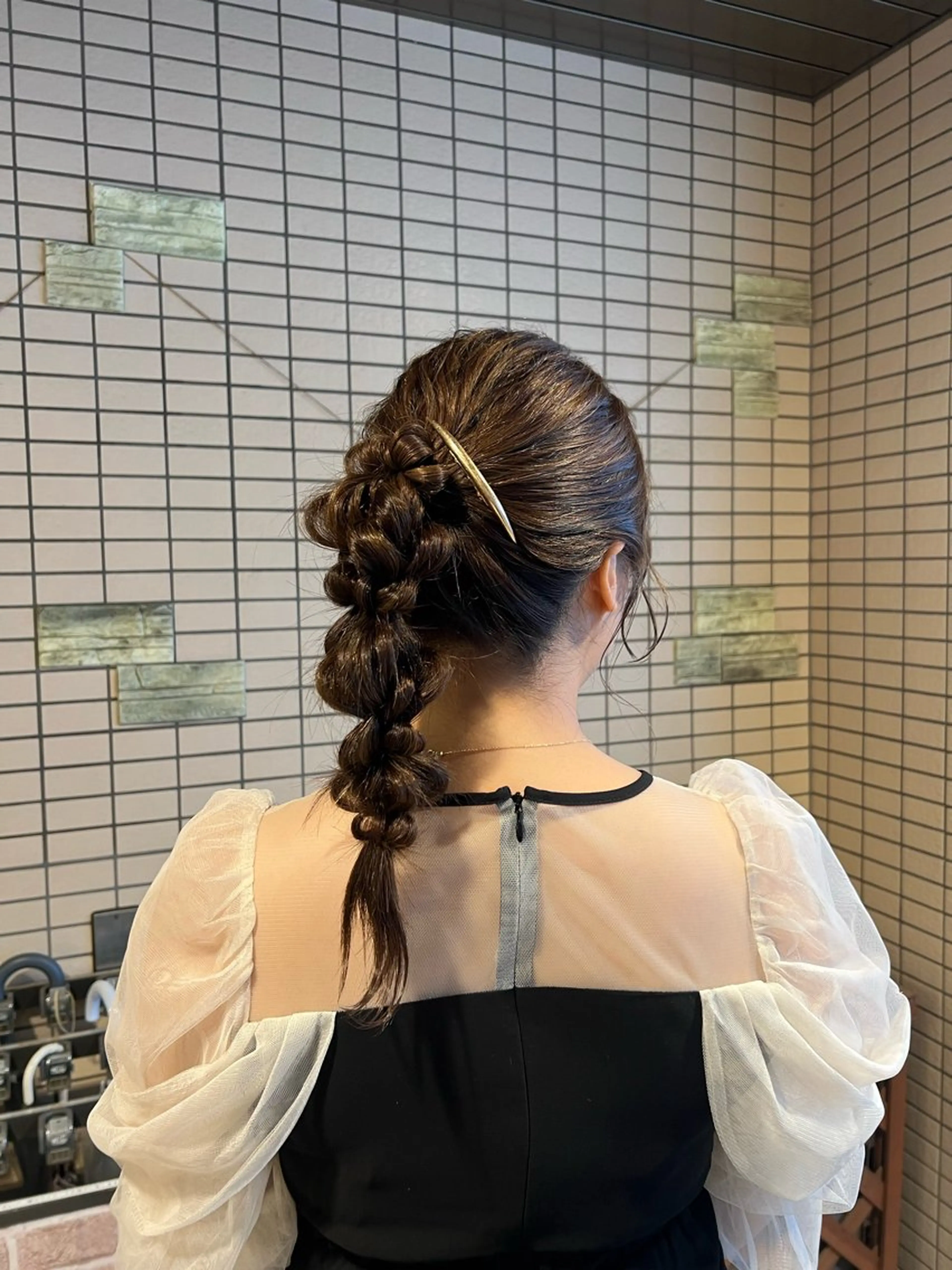 セミロング 久永 菫のヘアスタイル