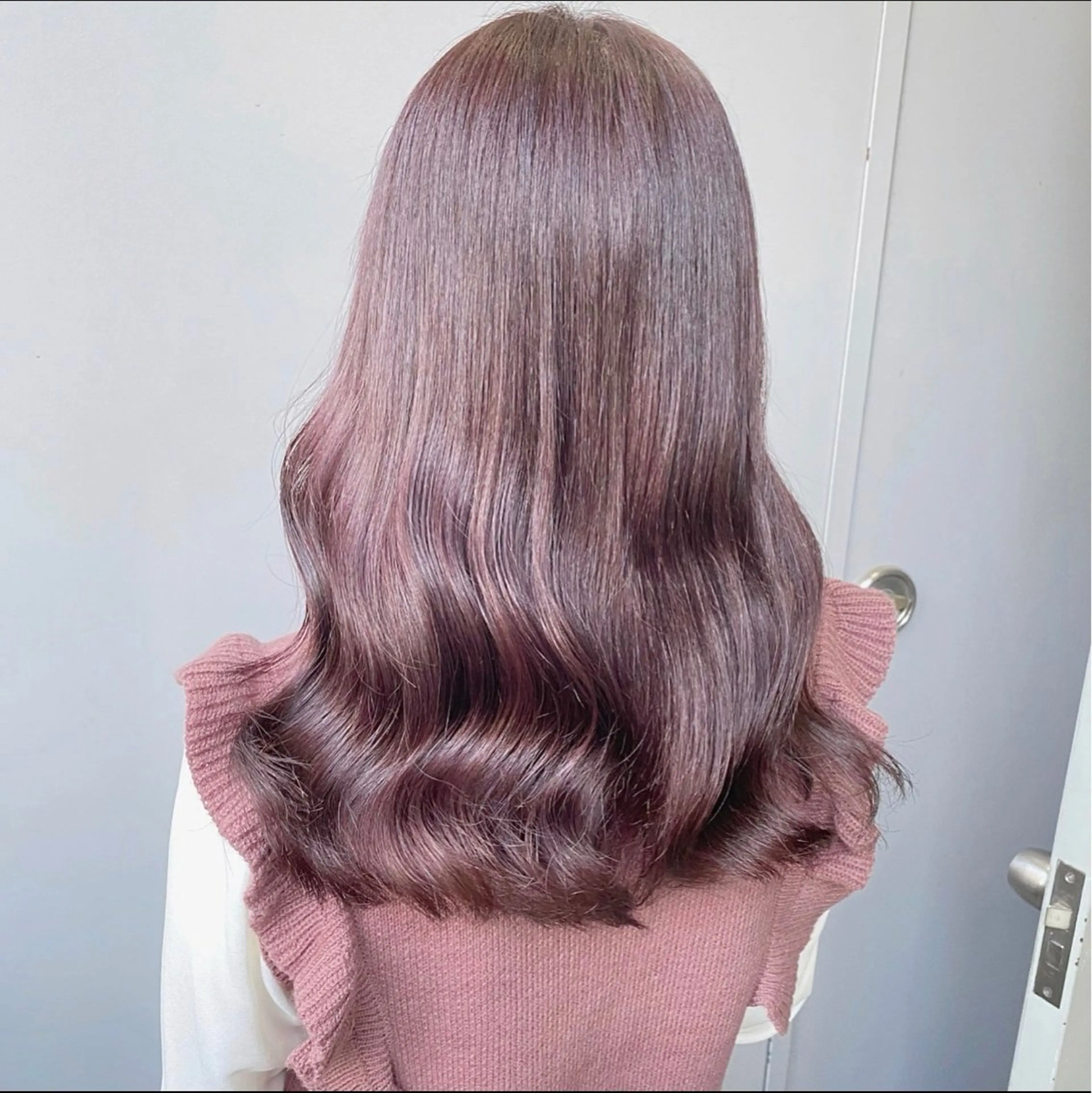 ロング カラー カット パーマ トリートメント ヘアセット 🟦ニュアンス/メン ズパーマ横浜🟦のヘアスタイル