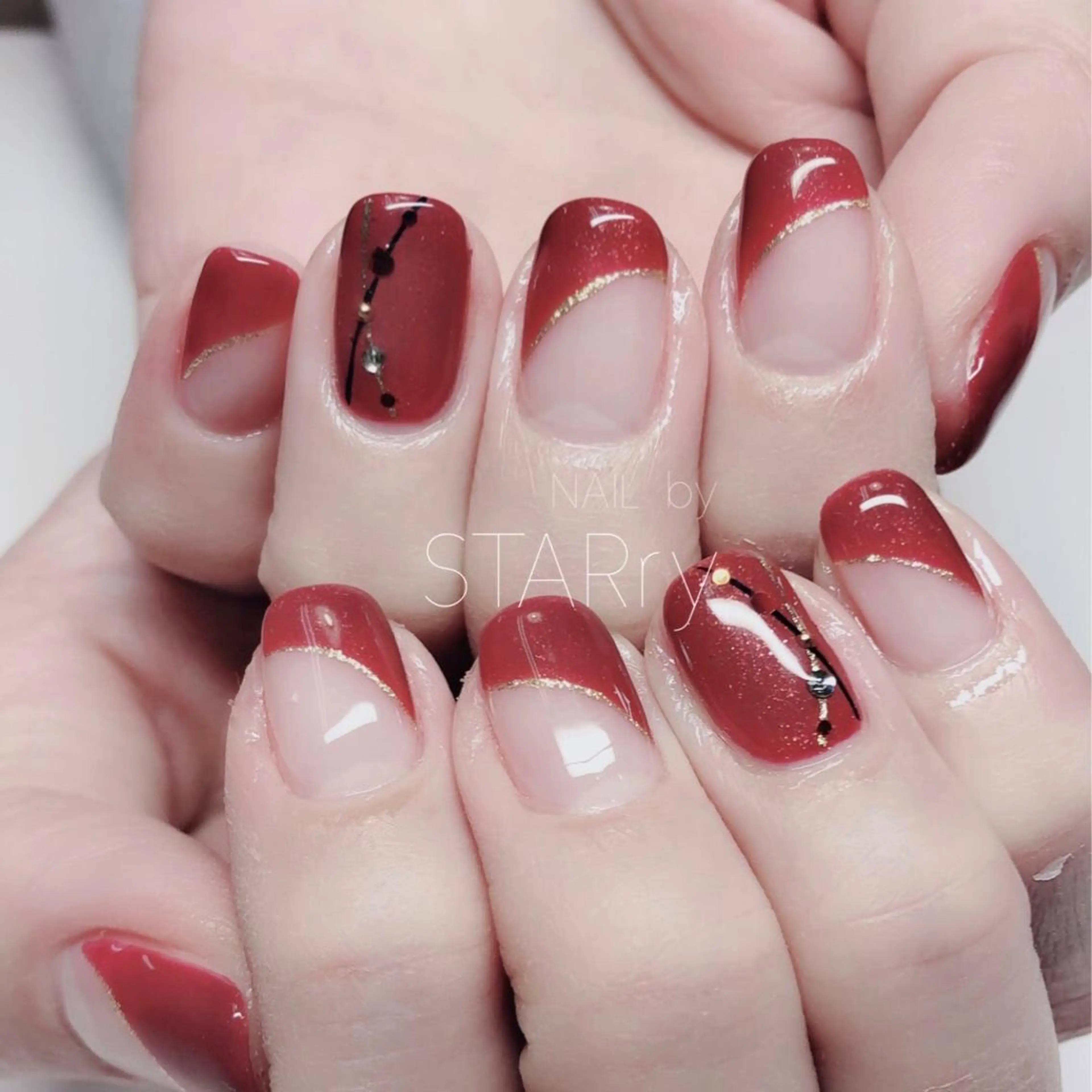 ネイル アートネイル ジェルネイル ニュアンスネイル ハンドネイル NAIL by STARry 川口のネイルデザイン