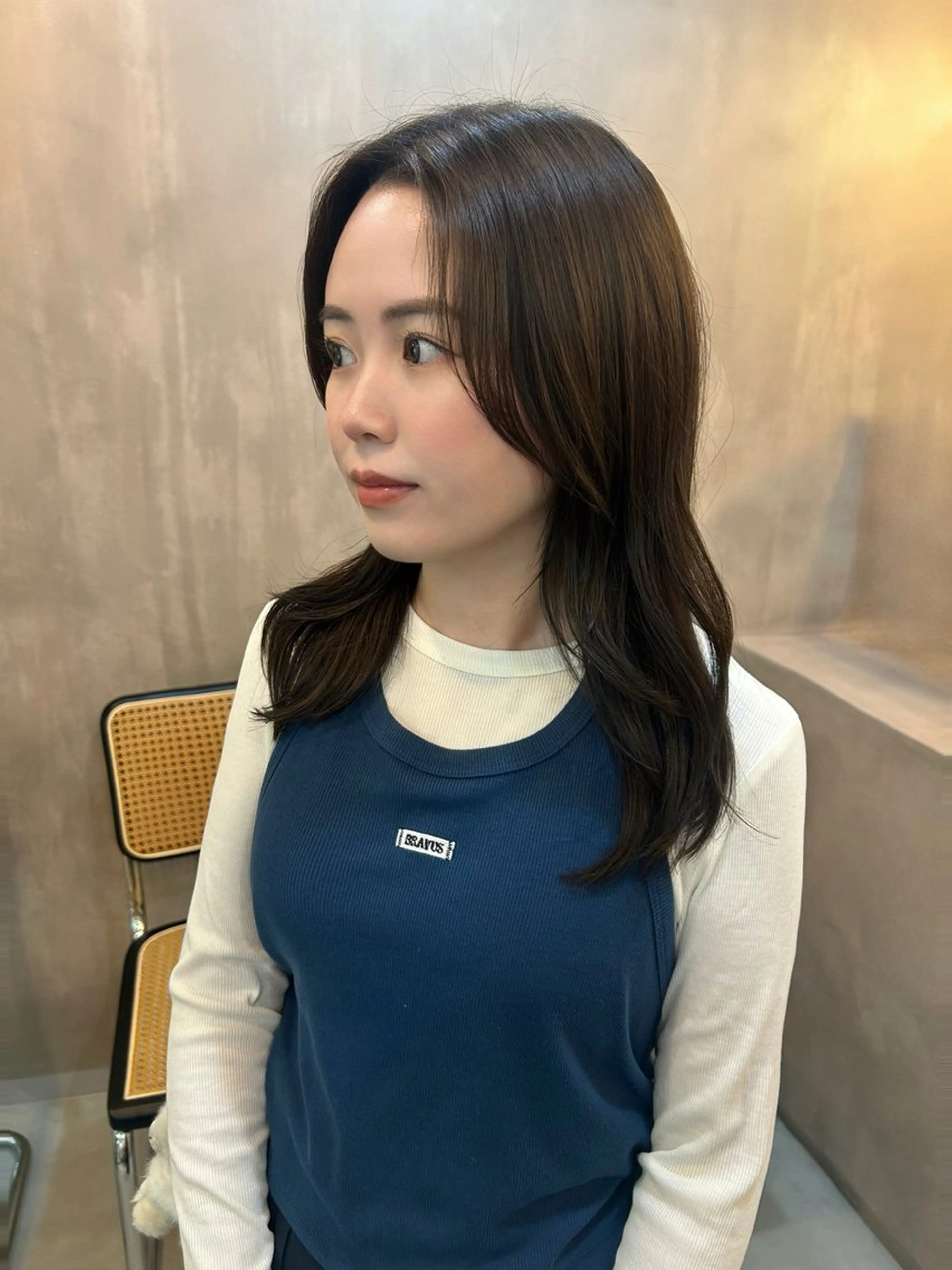 ミディアム miyu /yucca大阪京橋のヘアスタイル