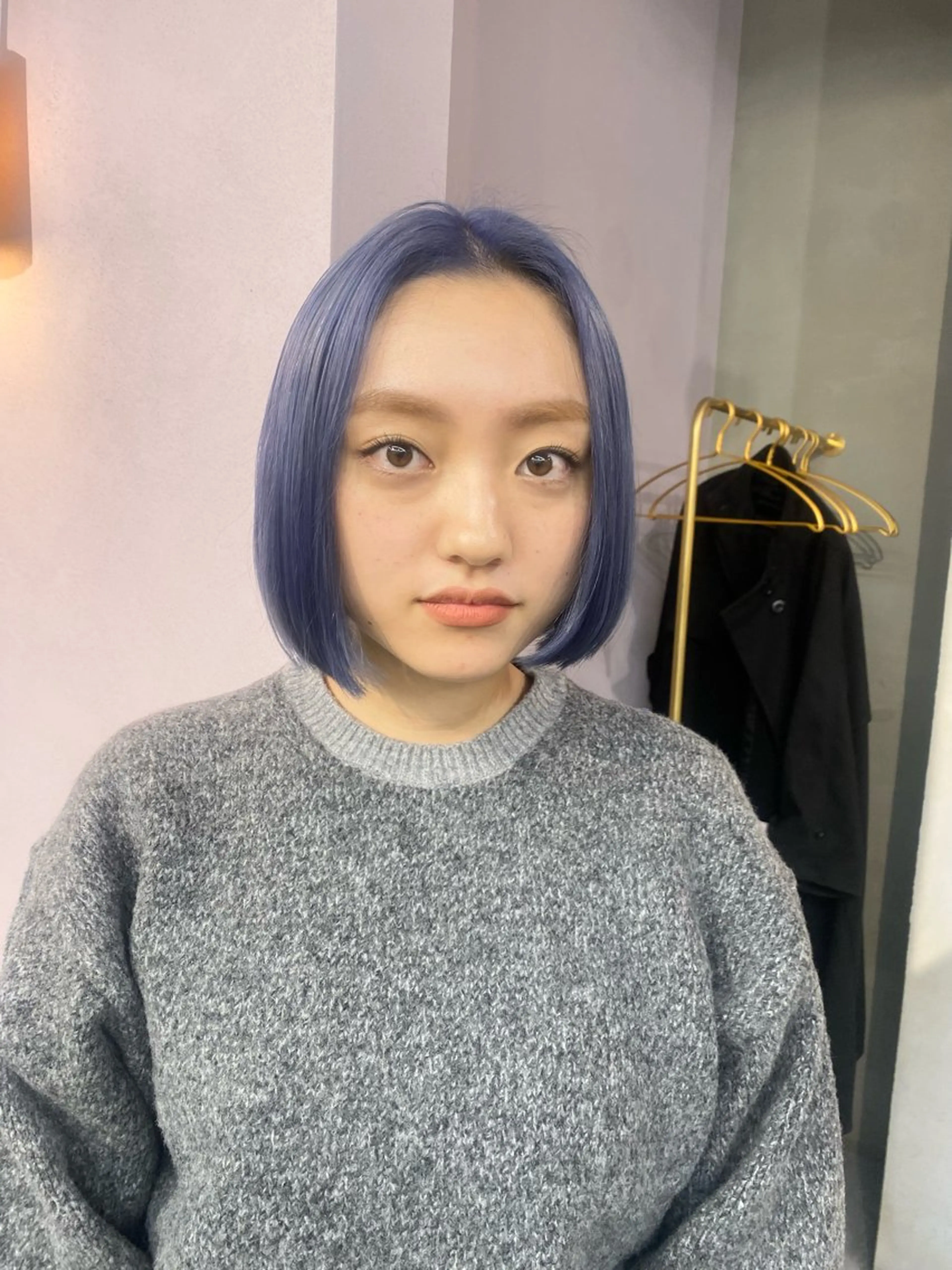 ショート カラー ヘアカラー qulim所属・前橋 姫奈のヘアスタイル