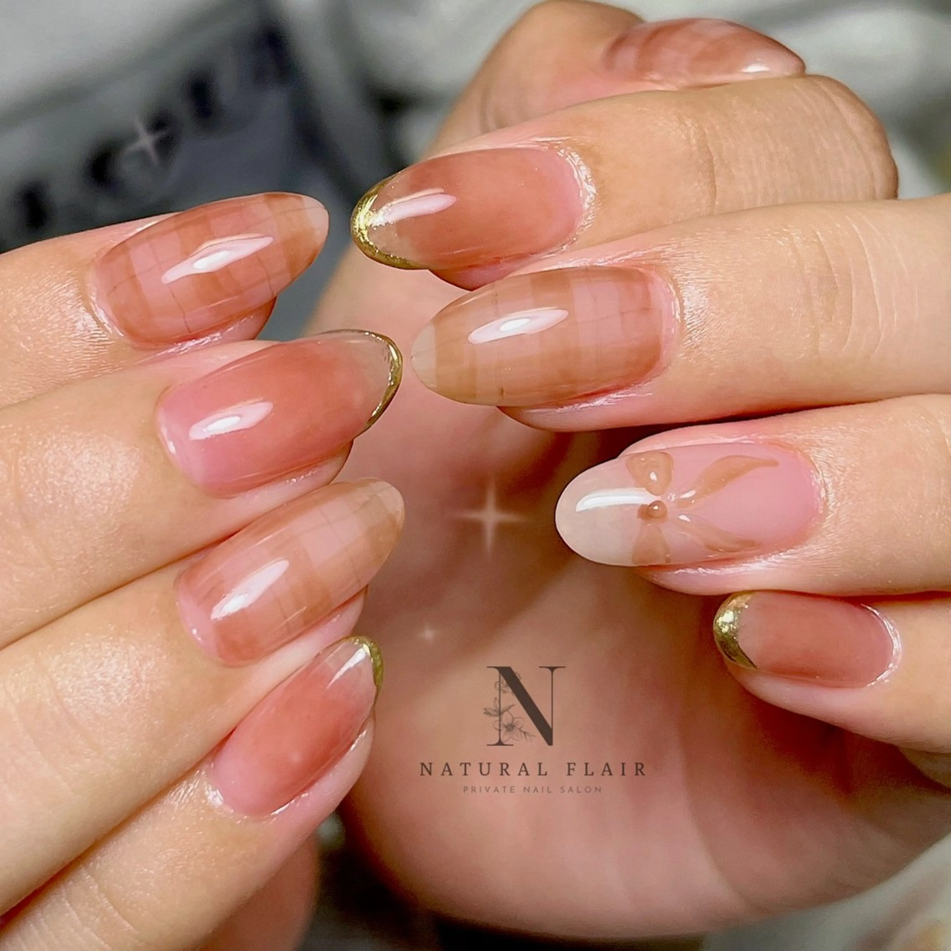 ネイル ハンドネイル natural flairのネイルデザイン