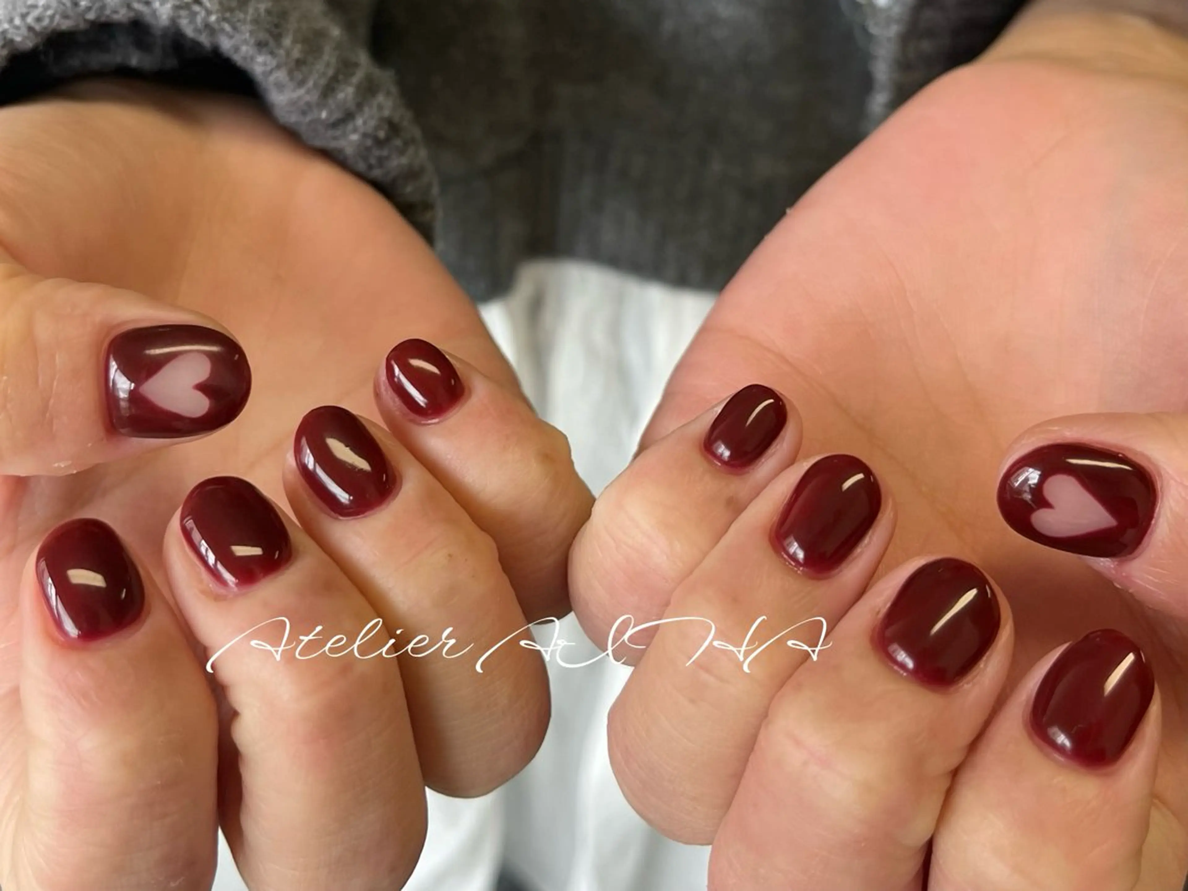 ショート ハンドネイル アトリエAIHA所属・アトリエAIHA★ フィルイン推奨サロンのネイルデザイン