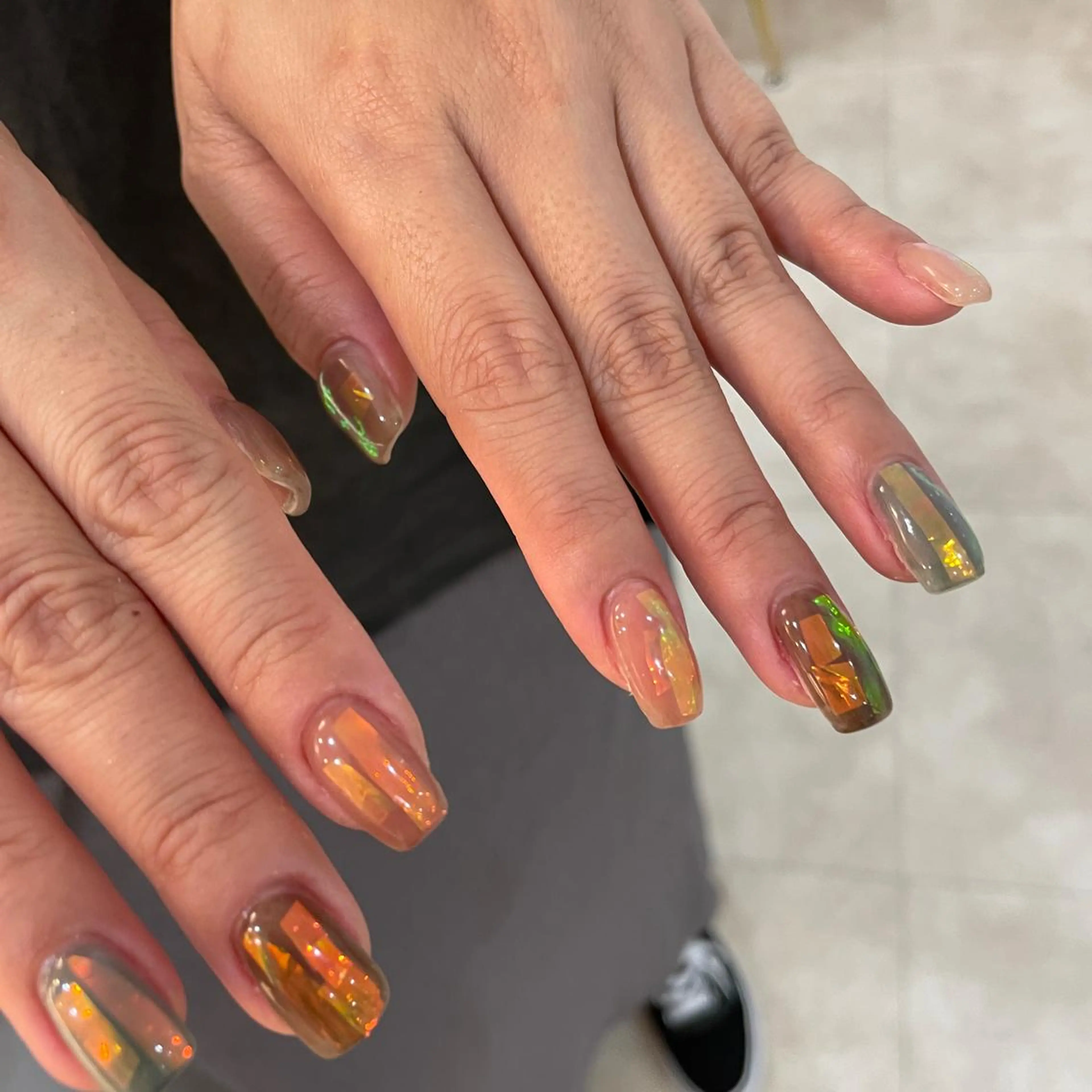 ネイル 栗田 ゆう子のネイルデザイン