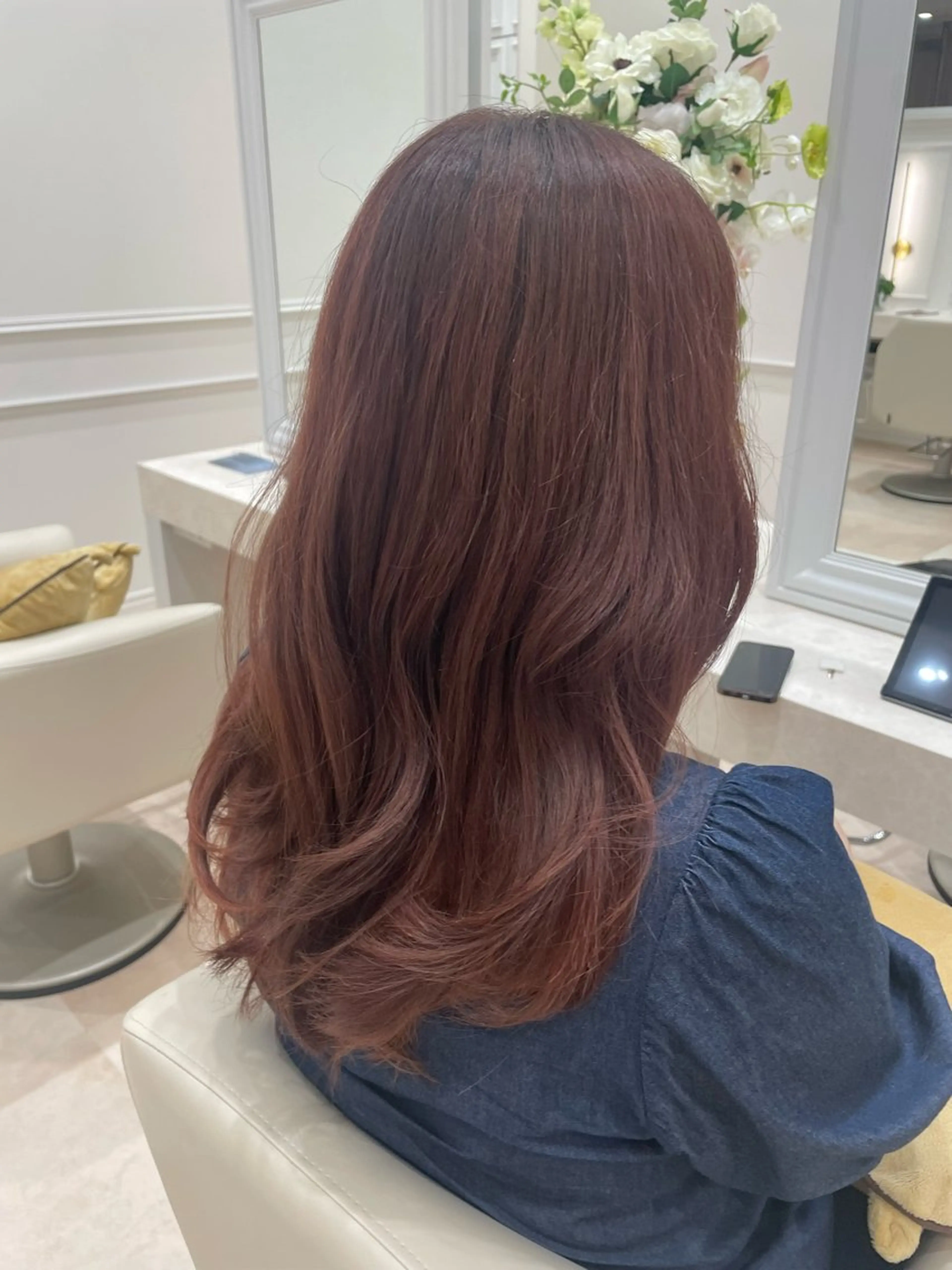 カラー ヘアカラー FEERIE 晴海店 荒木優菜のヘアスタイル