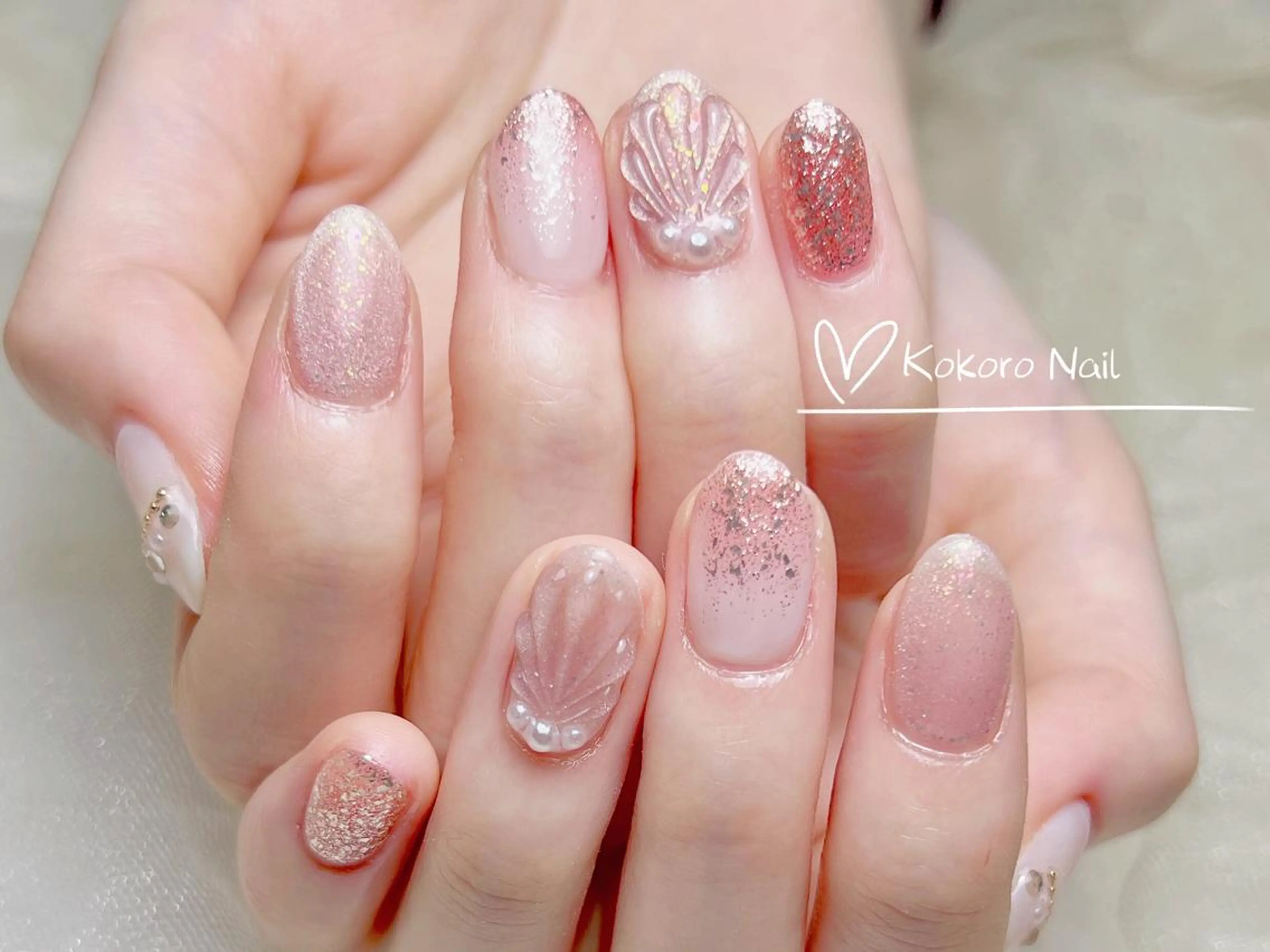 ネイル ハンドネイル 💗KOKORO NAIL💗のネイルデザイン