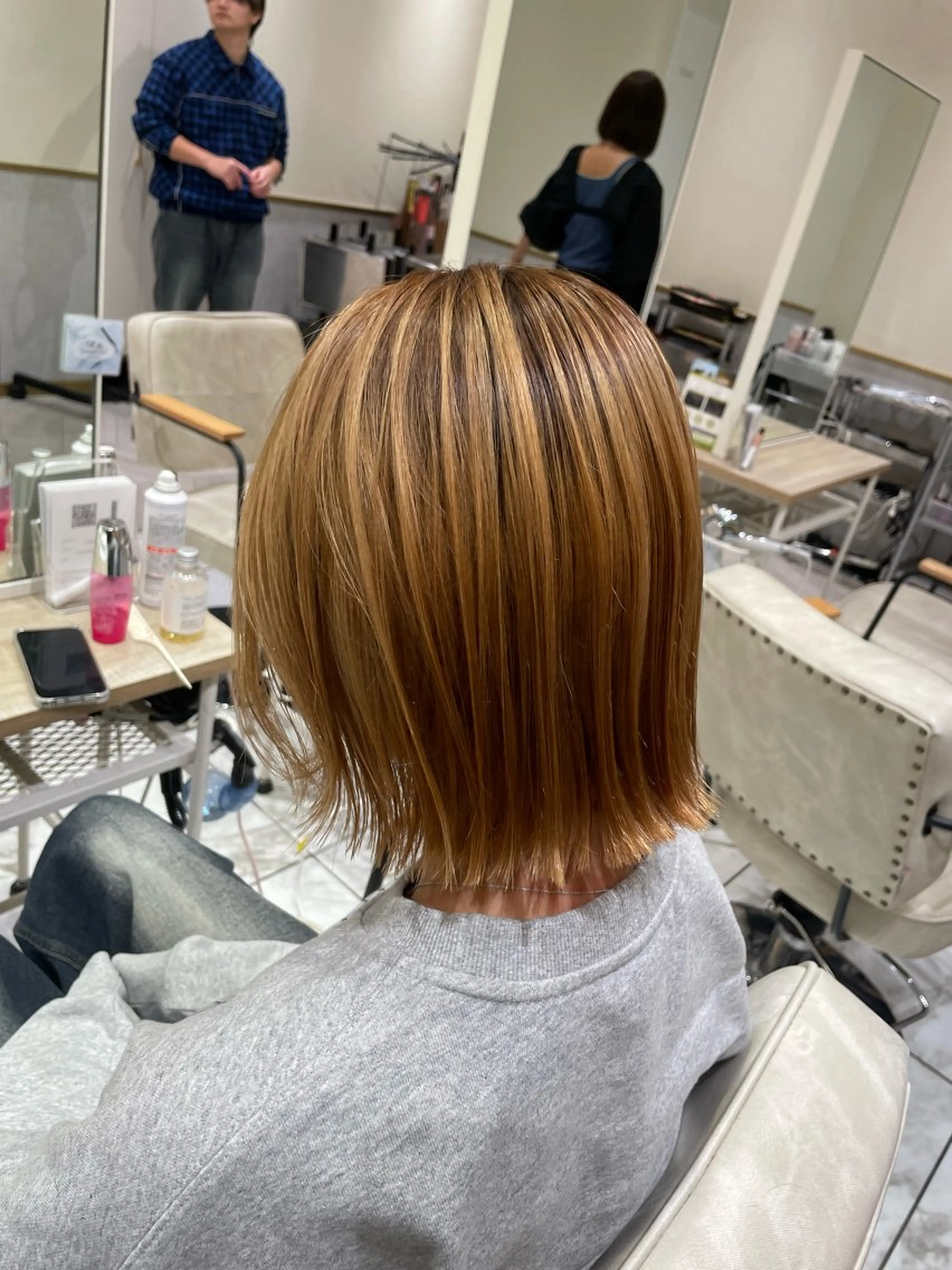ミディアム ボブ カット 似合わせNo.1/ sᴀᴋᴜʀᴀ🌸のヘアスタイル