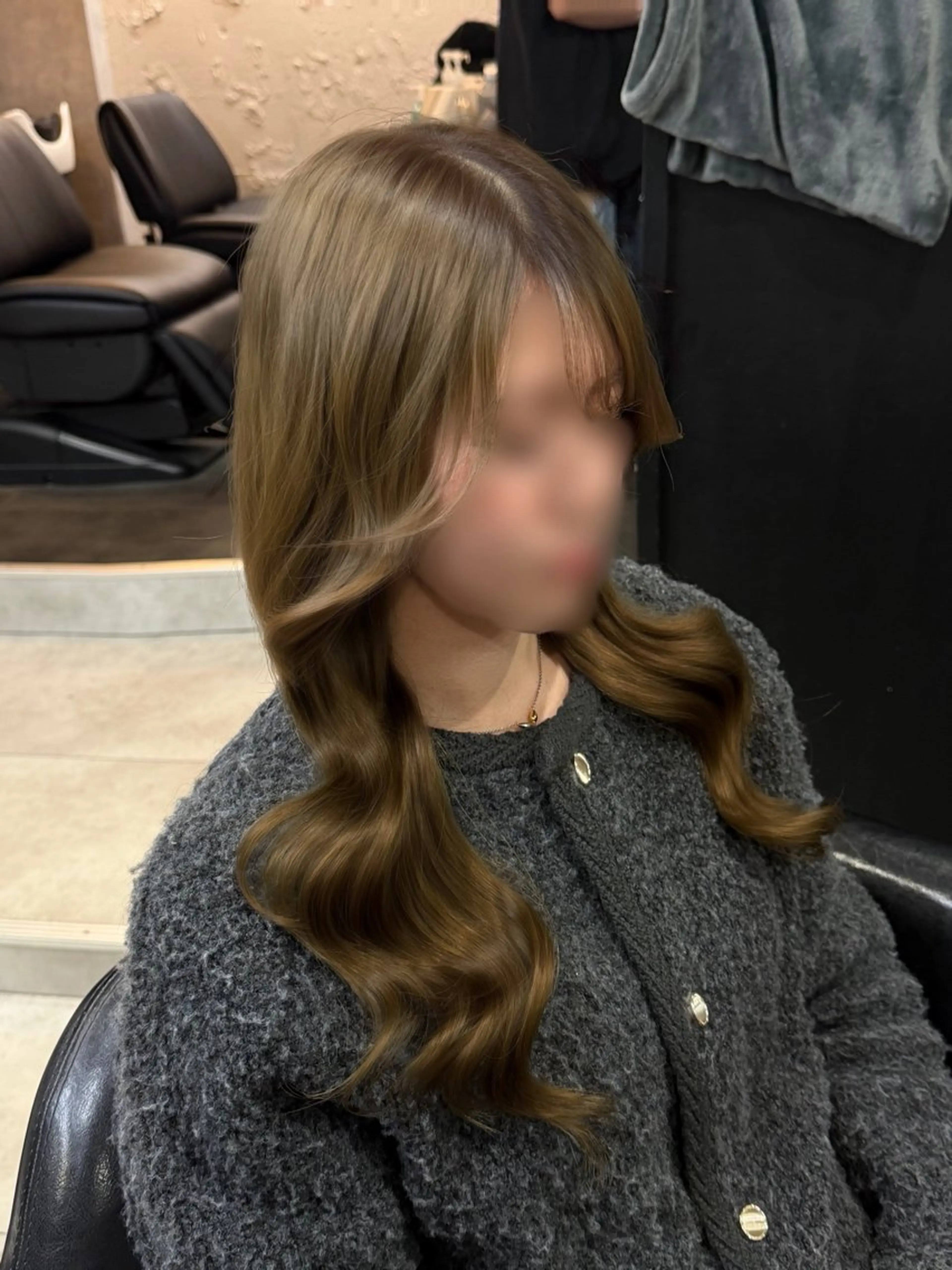 セミロング プルエクステ エクステ エクステ 原宿/プルエ ク/上品カラー/そらのヘアスタイル