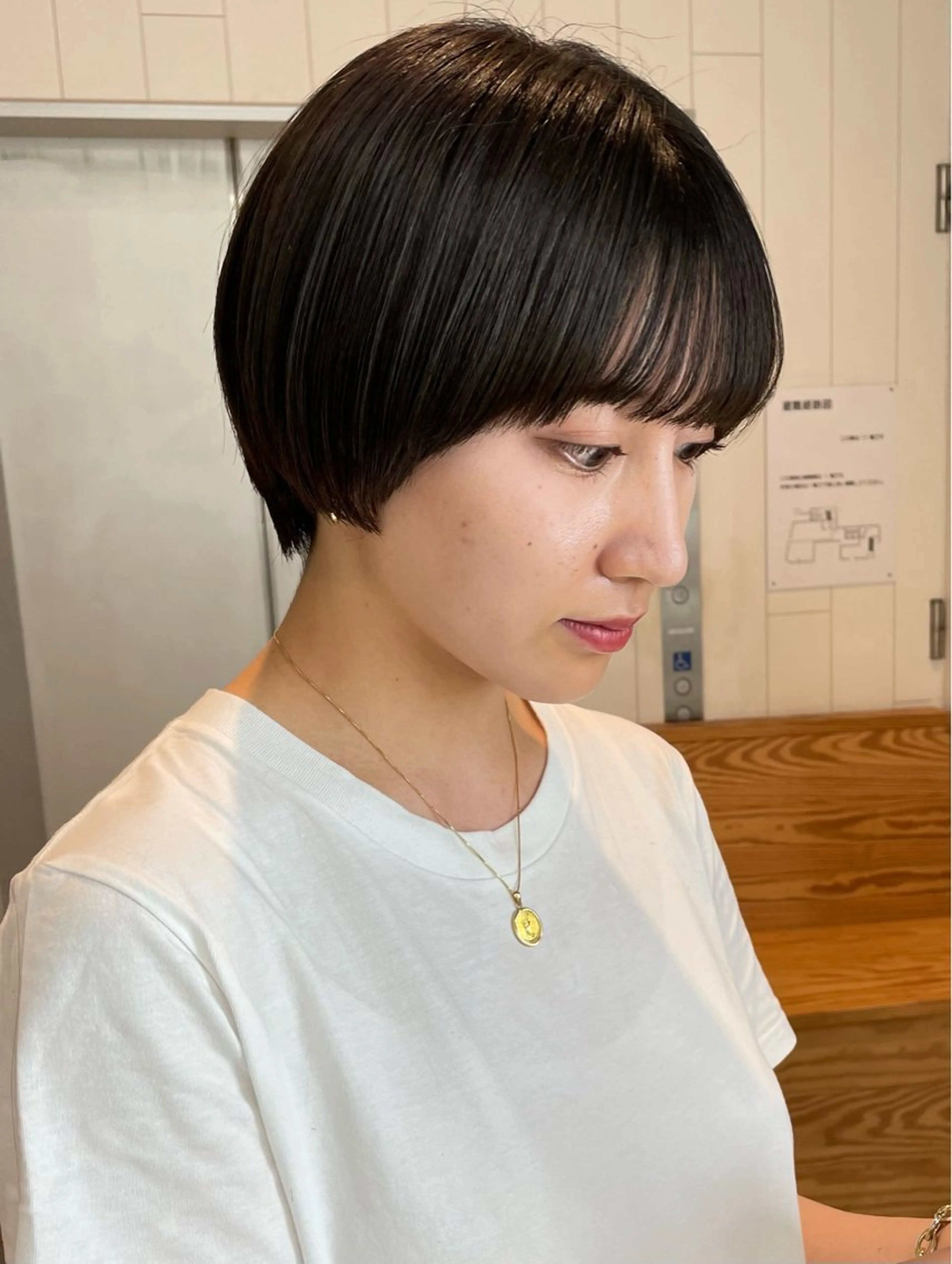 ショート カラー カット ヘアカラー トリートメント Kouta/似合わせ /パーマ/カラーのヘアスタイル
