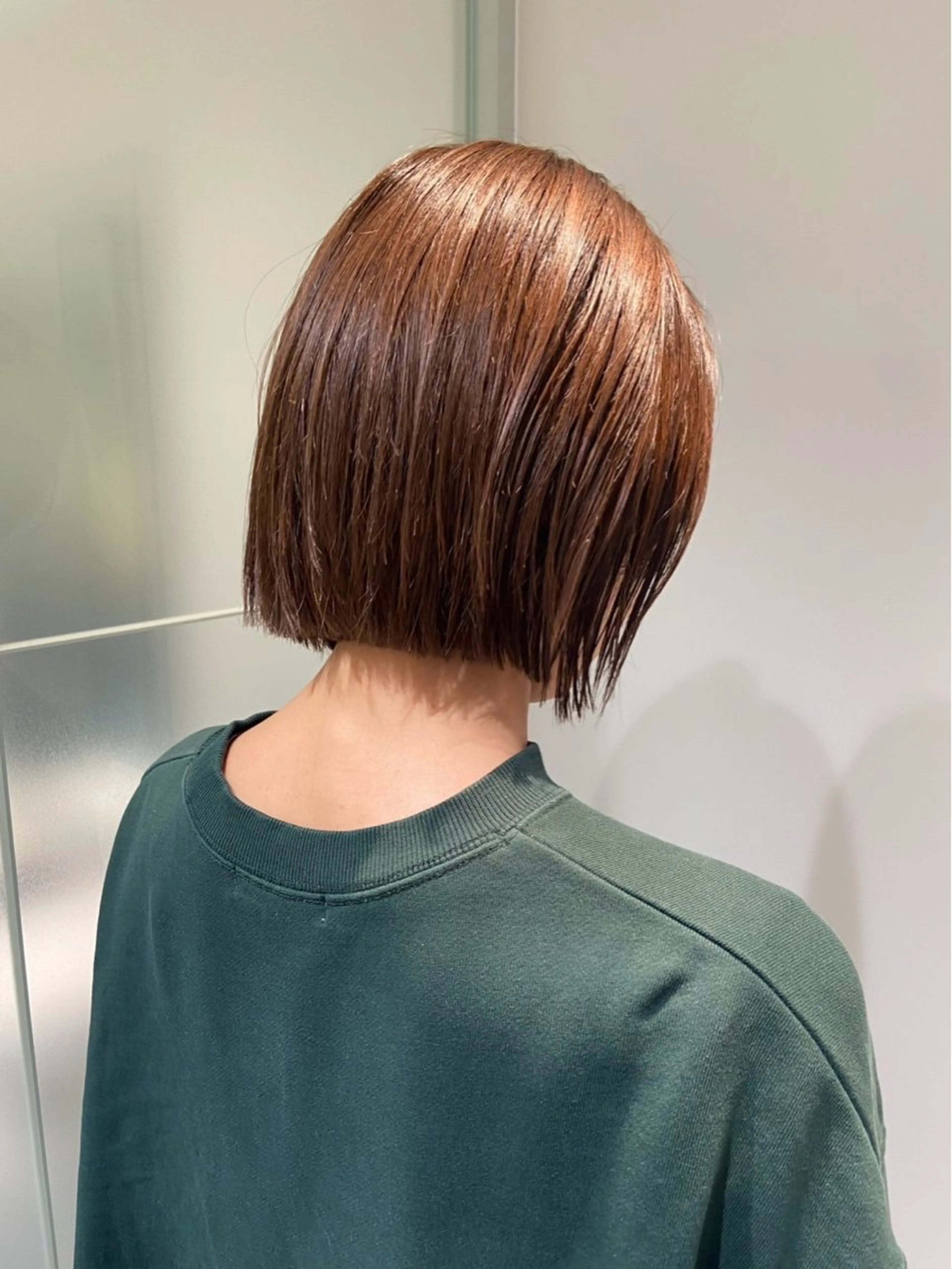 ショート 🌱大森柚紀🐇 縮毛矯正モデル募集中のヘアスタイル