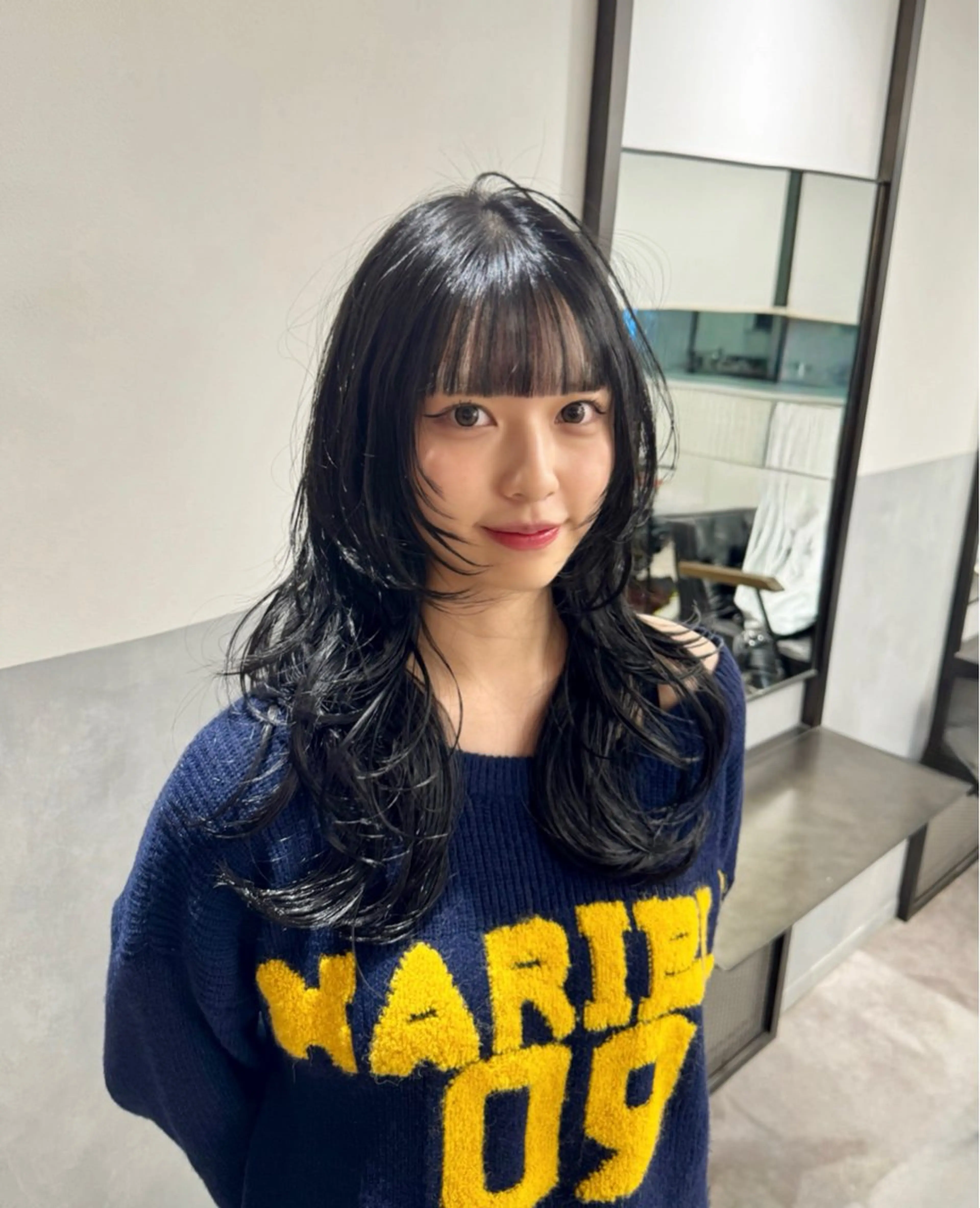 ロング カット ヘアカラー トリートメント ✨本日空きあります✨ 遠田コウヘイ🌟のヘアスタイル