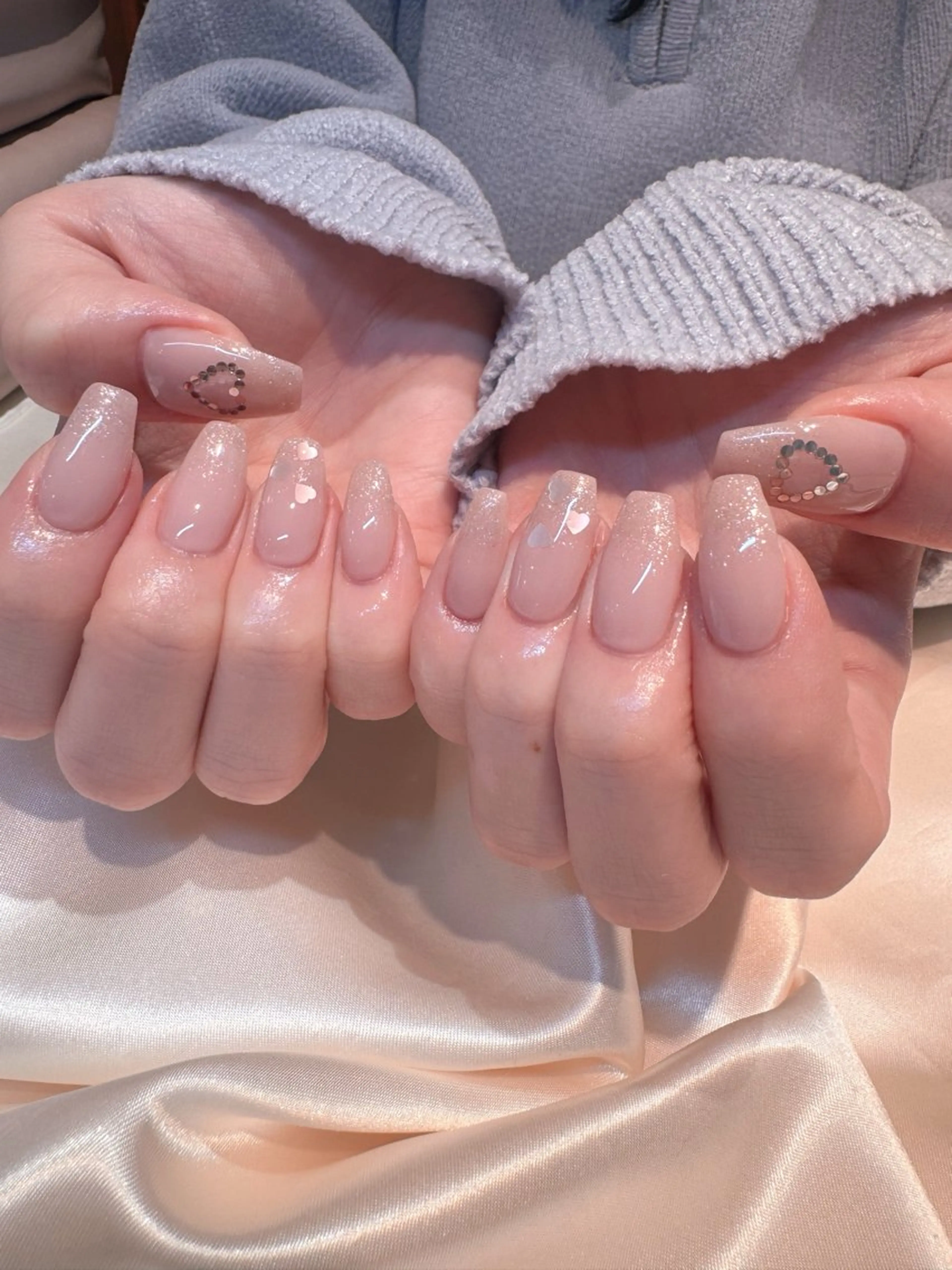 ネイル ハンドネイル 𝐘𝐔𝐊𝐈 💖のネイルデザイン