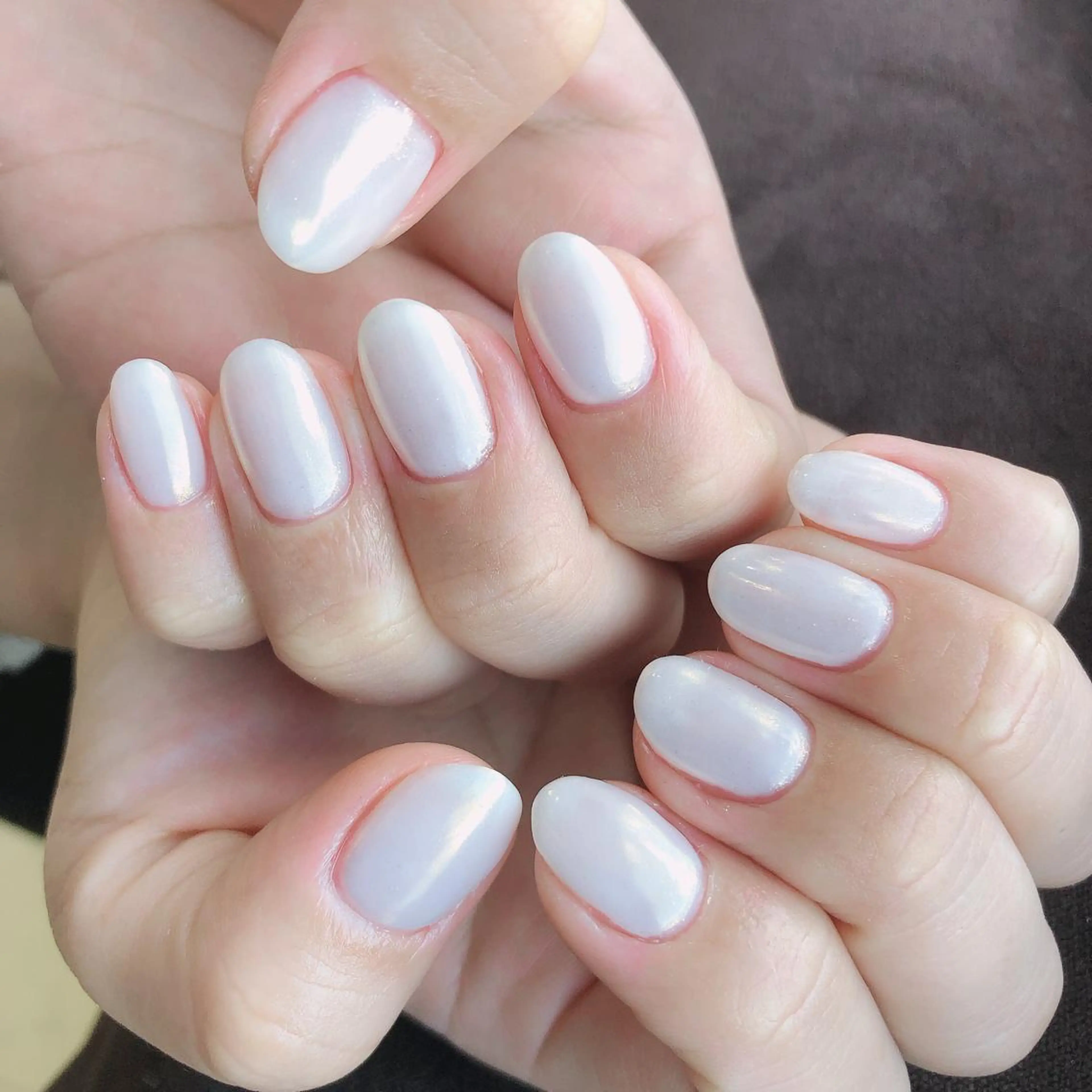ネイル ミラーネイル ホワイト Nail salon  Stella所属・Nail salon Stellaのネイルデザイン