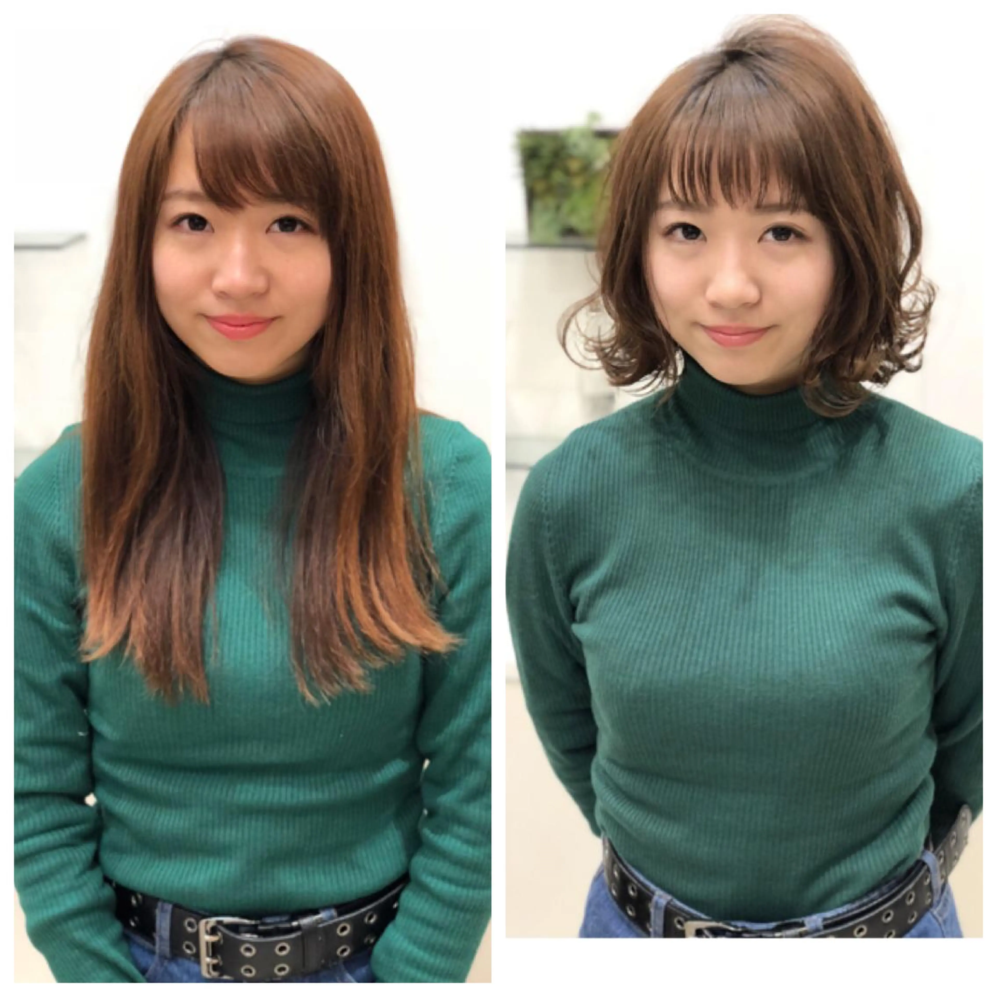 ショート カラー ディレクター ノナカのヘアスタイル
