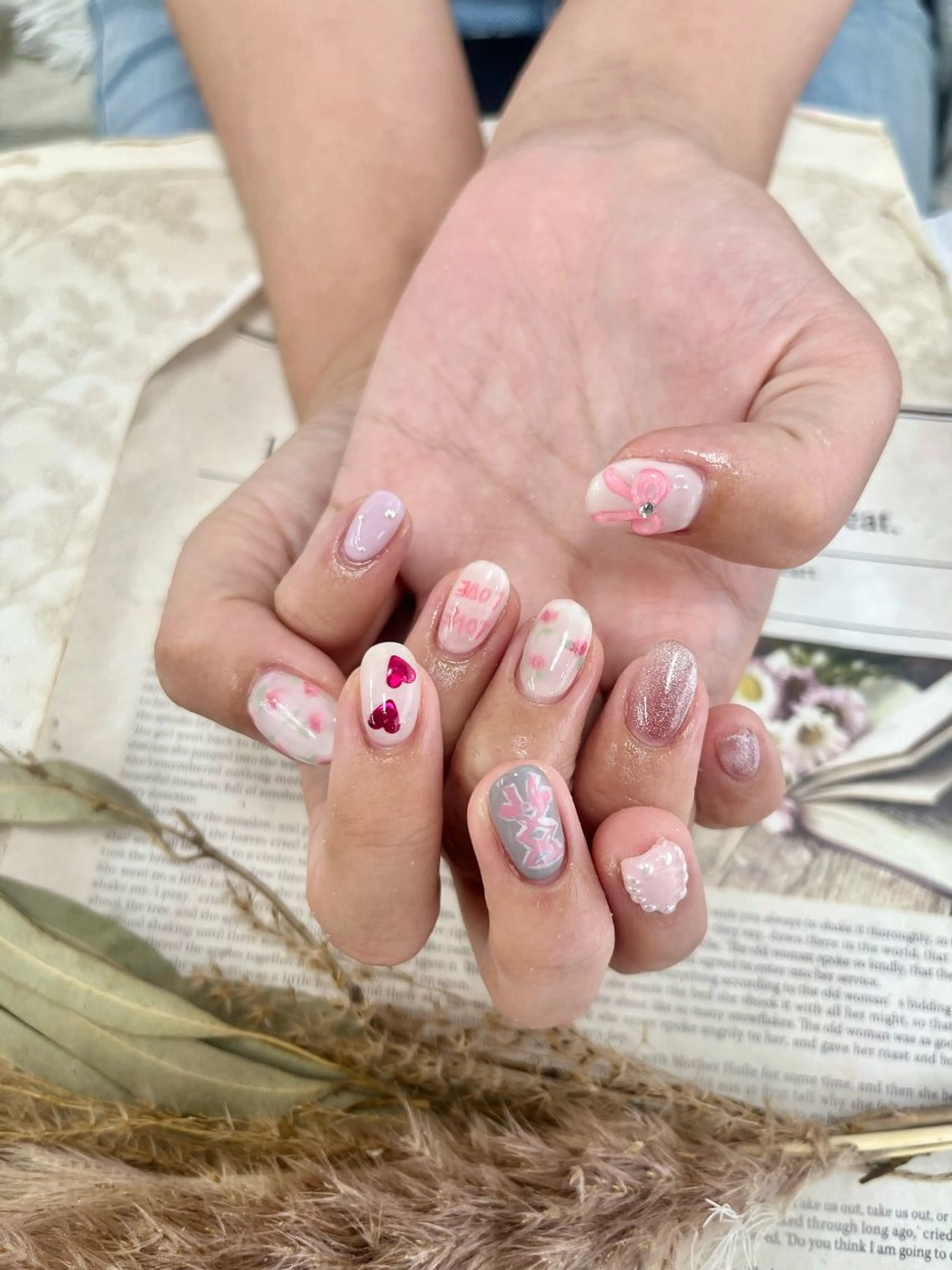 ネイル ハンドネイル ︎Basic町田本店 AIRI‪‪⋆ ☽のネイルデザイン