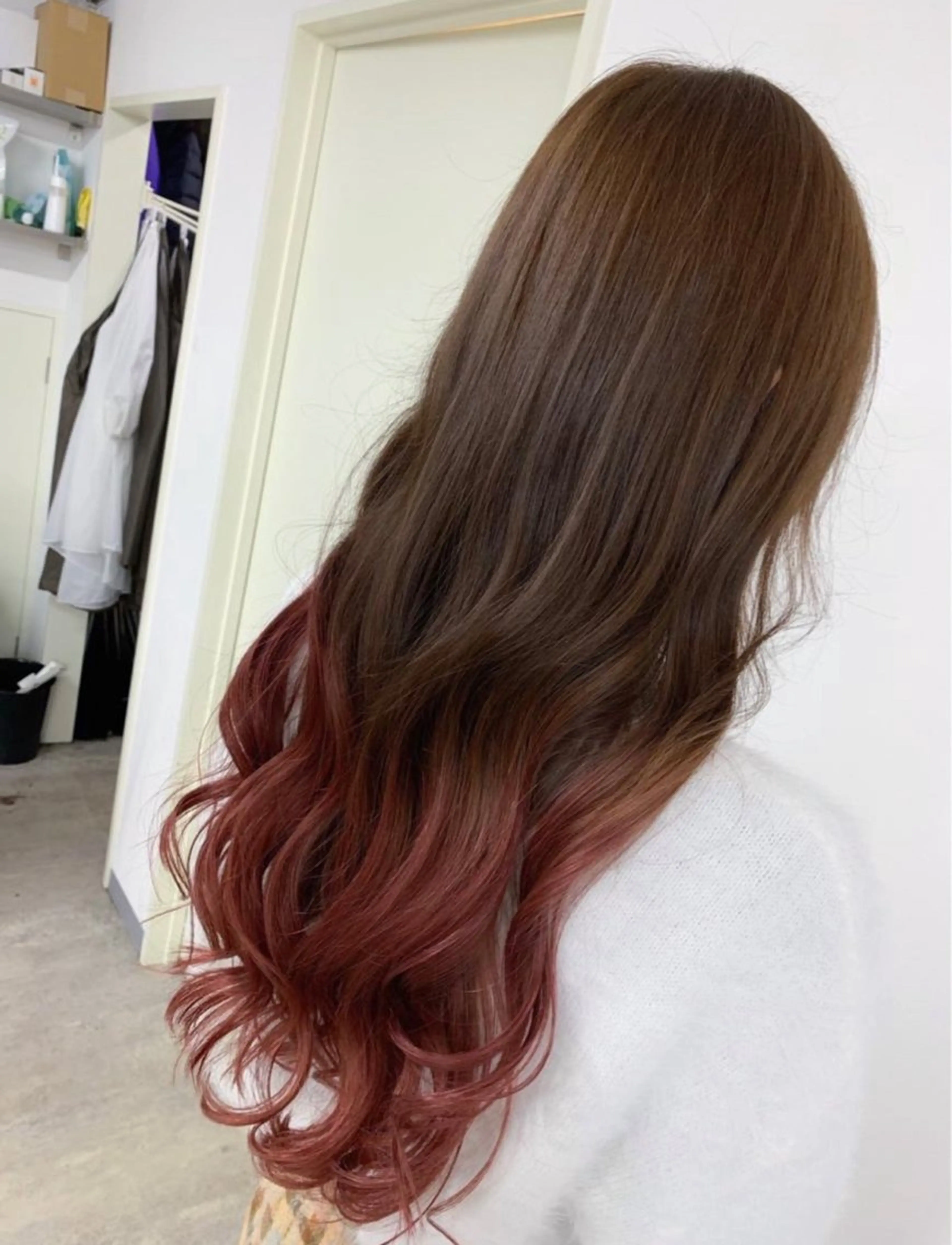 ロング カラー 🐶横山 楓真🐶 Recharme新保のヘアスタイル