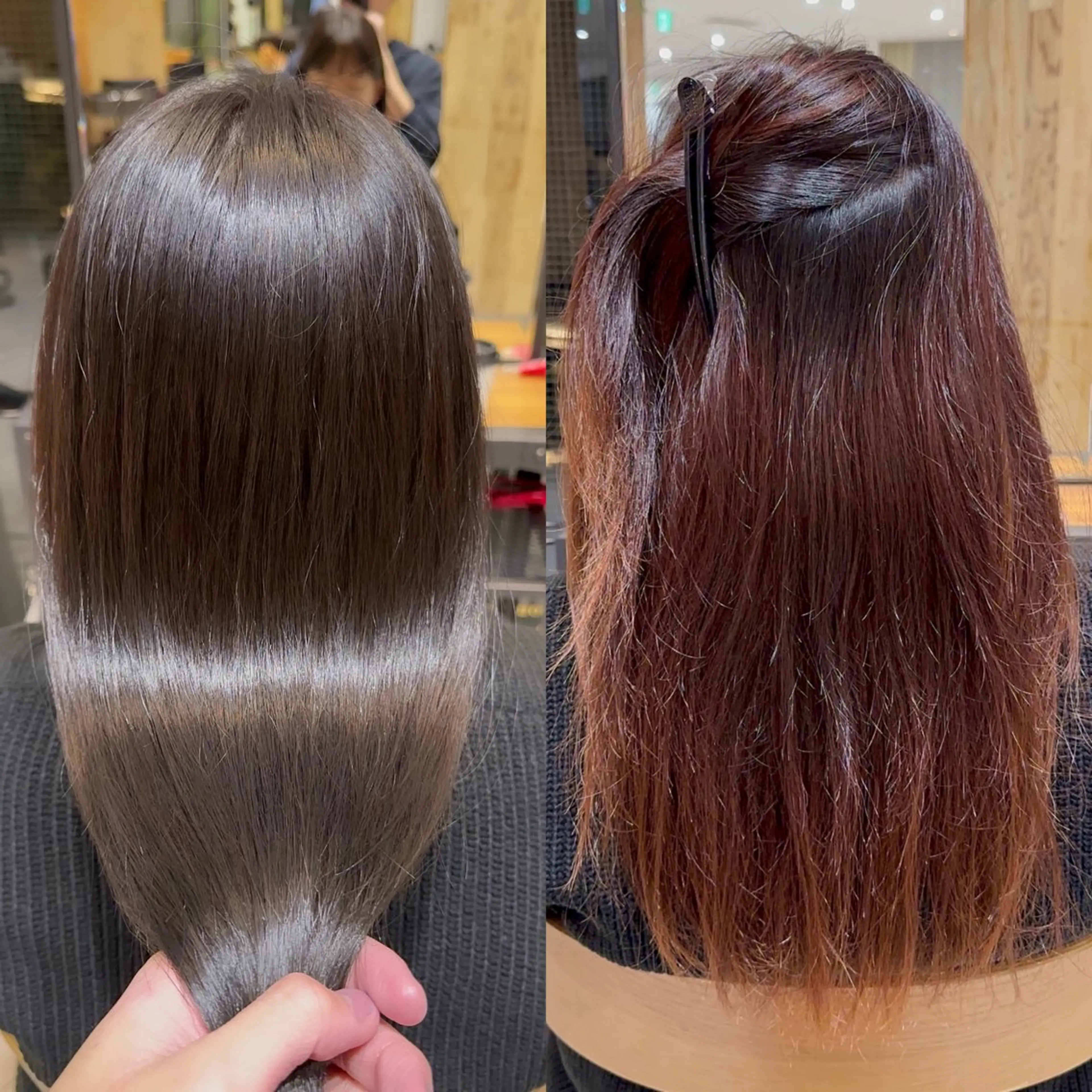 ミディアム カラー ショートの匠 ✂️心斎橋・みねのヘアスタイル