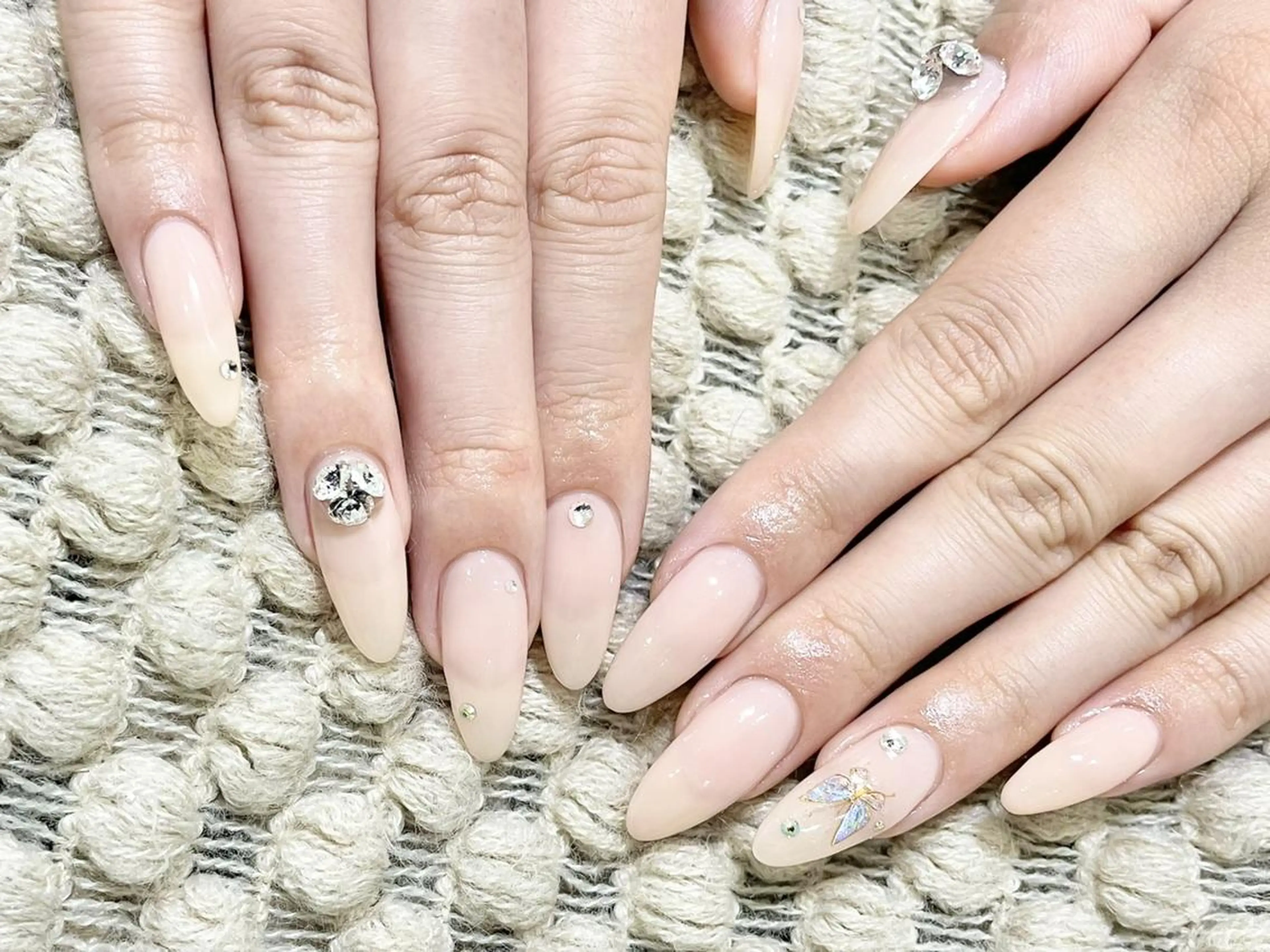 ネイル ワンカラーネイル スカルプネイル Belle FleuveNAILのネイルデザイン