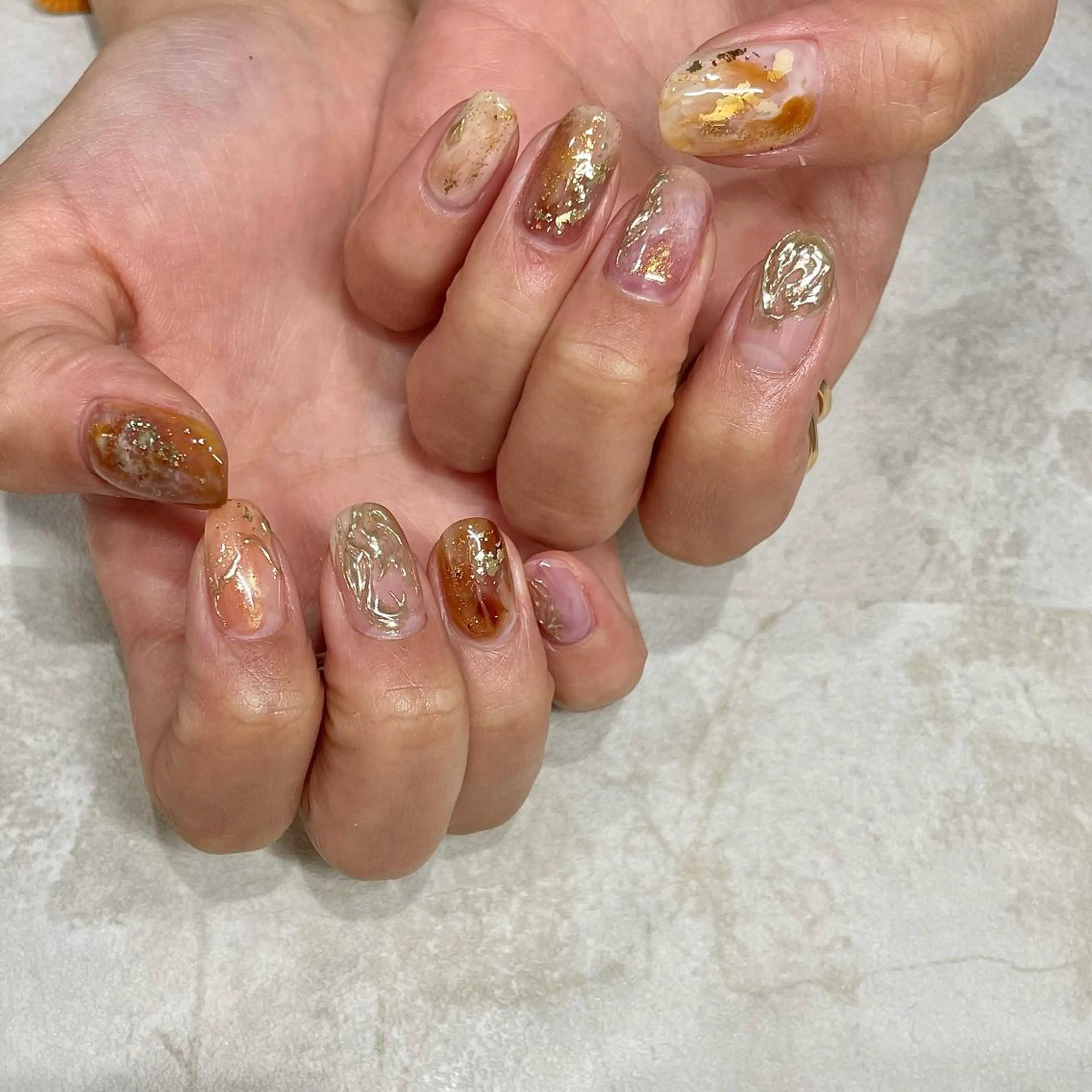 ネイル ハンドネイル Radia bykaonailsのネイルデザイン