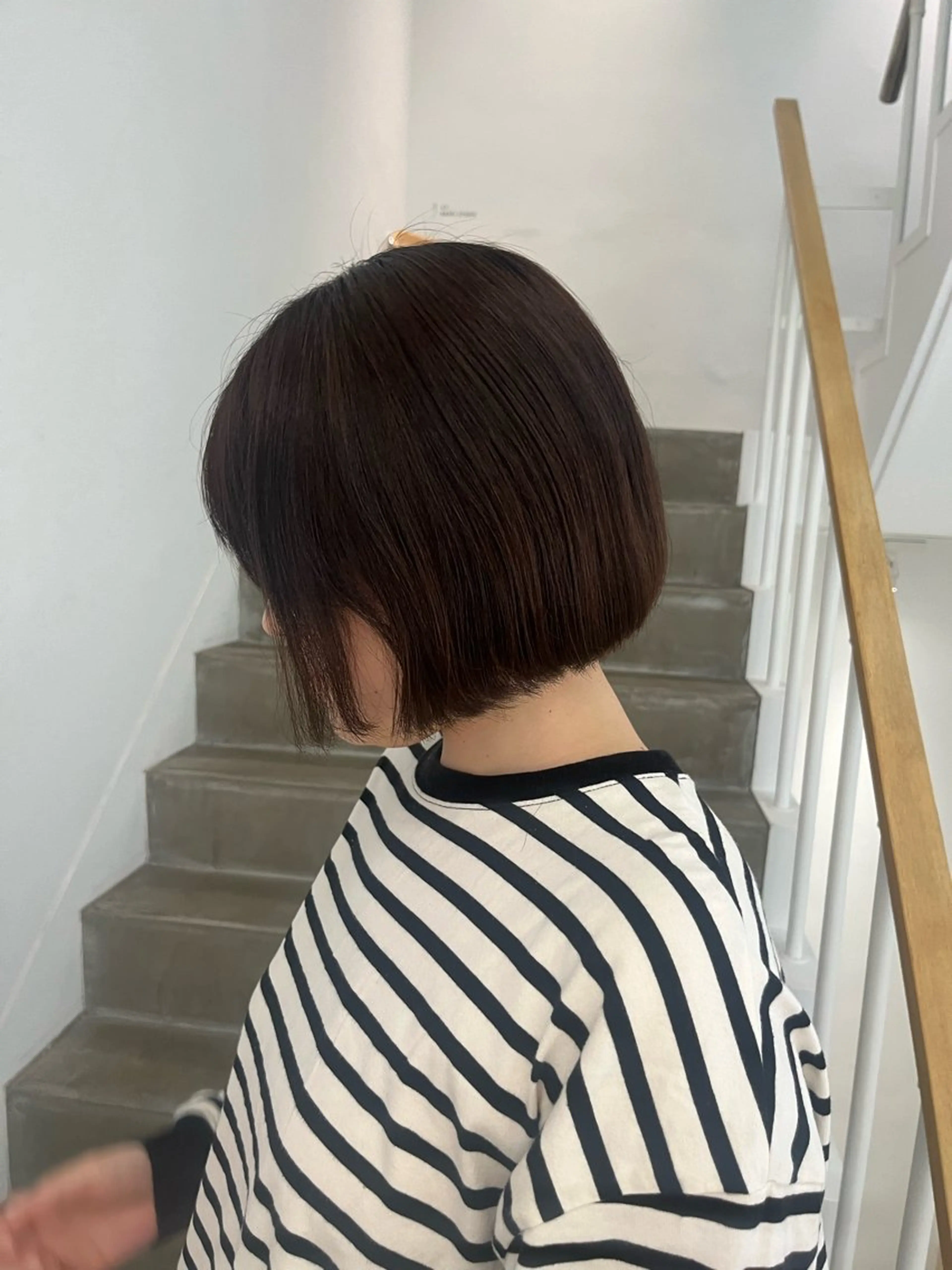 ショート e･n･u烏丸所属・やまのうち もえのヘアスタイル