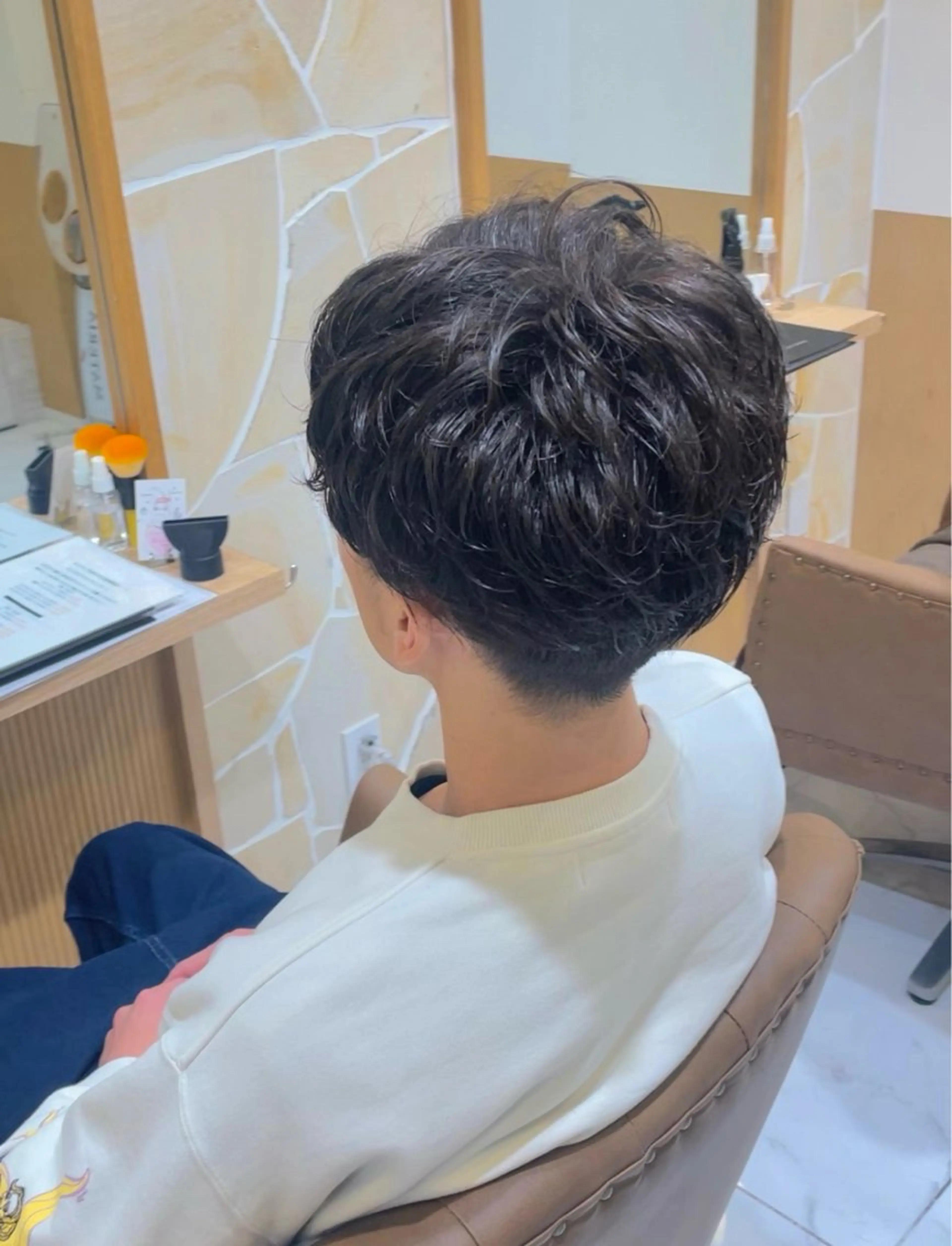 ショート カット パーマ 辻 雅也のヘアスタイル