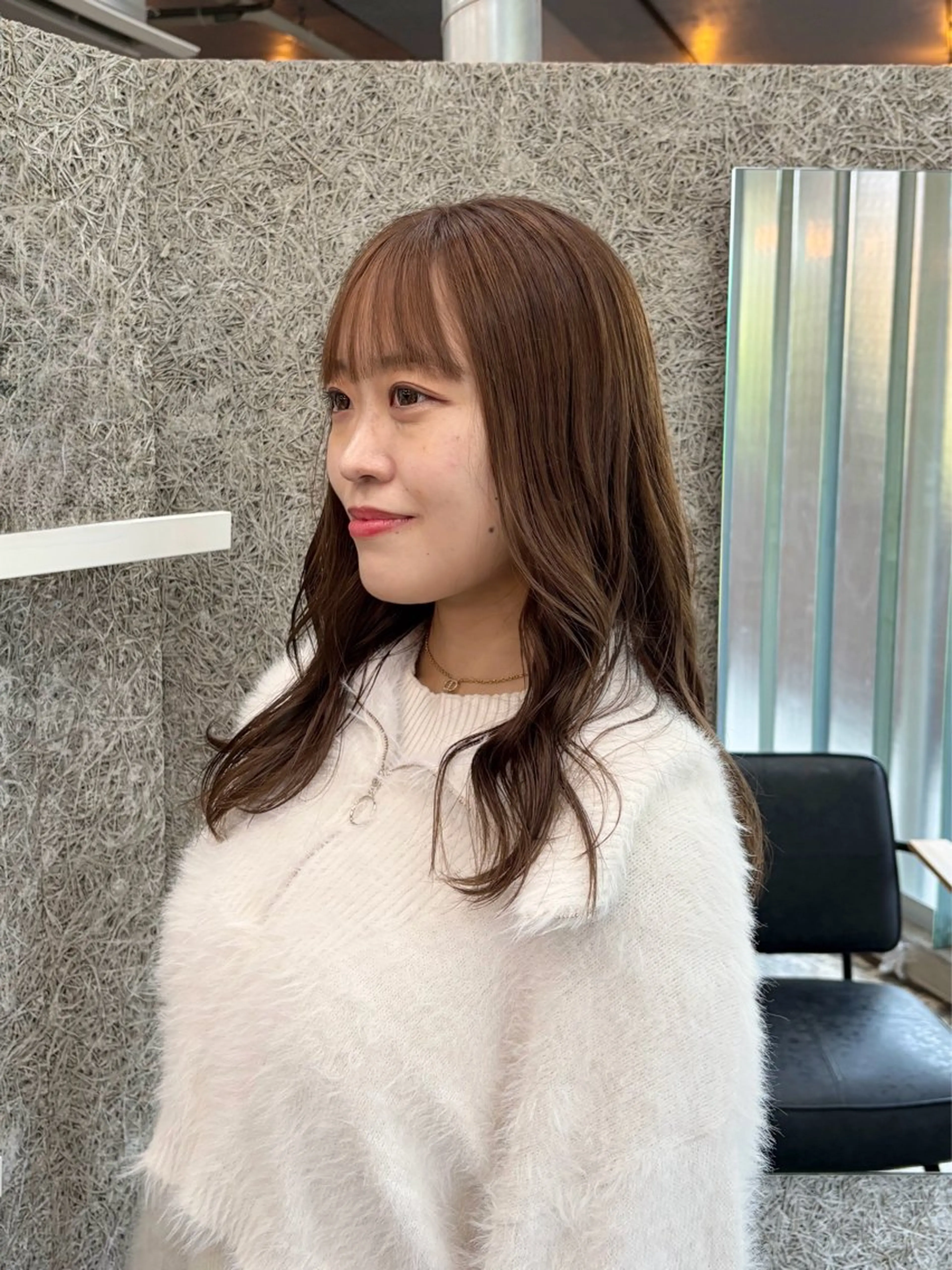 ロング カット ヘアカラー トリートメント aell所属・ann/ 京都北大路のヘアスタイル