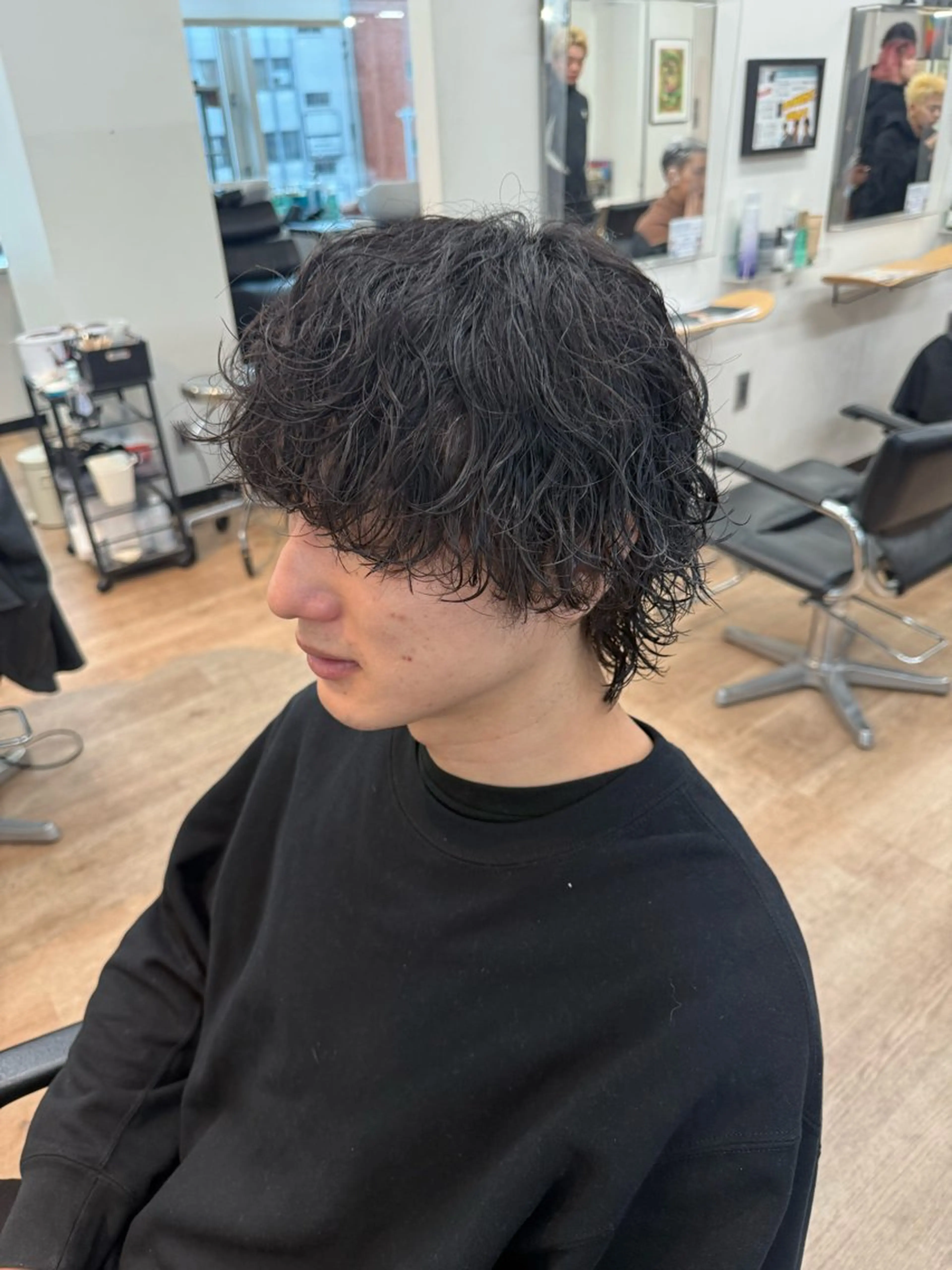 パーマ メンズ WAVEY2 ft.fifth MENS SALON 横浜西口店所属・井出 超月のヘアスタイル