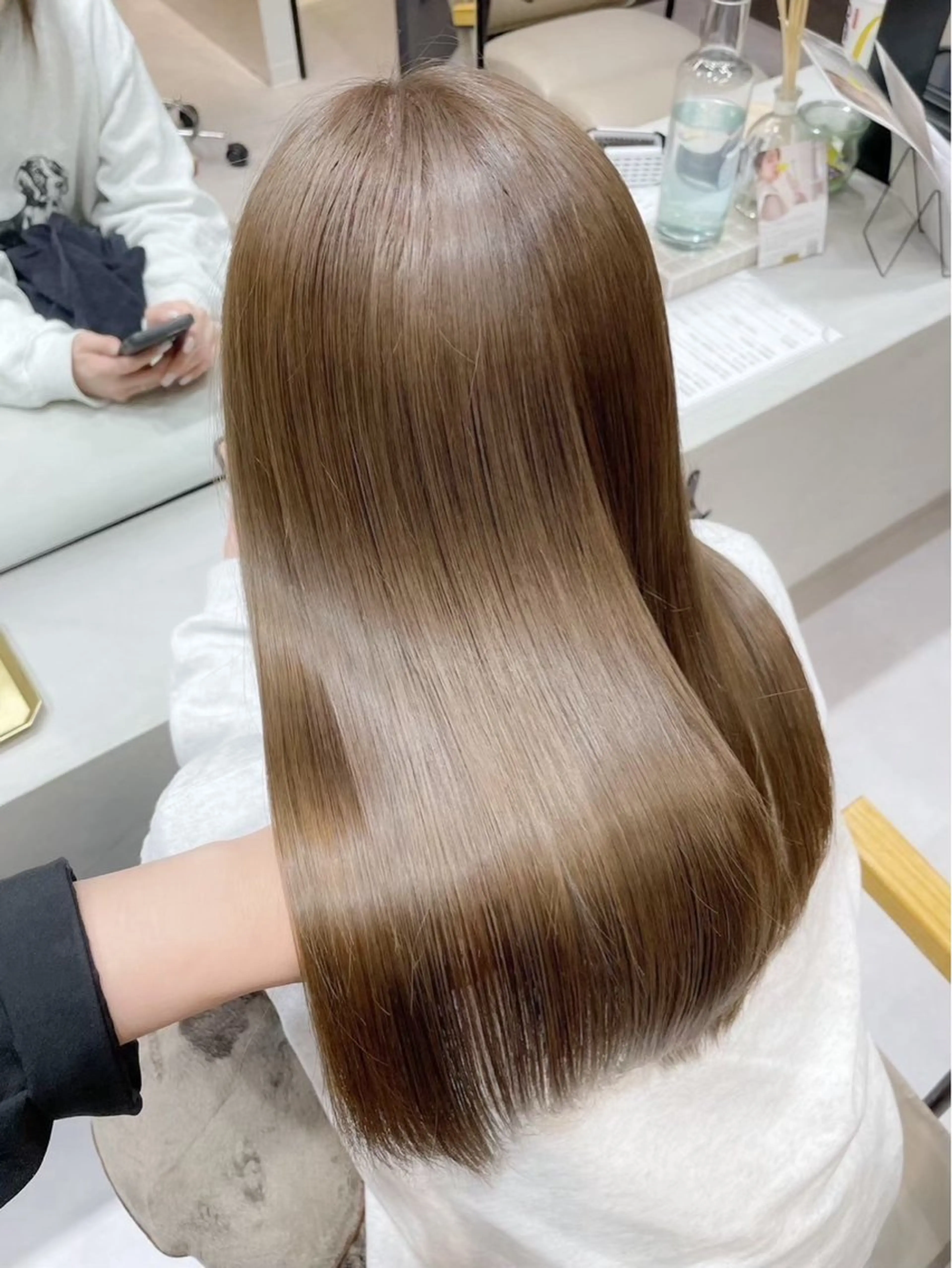 カラー 🫧韓国風レイヤー カット強化‼️りりかのヘアスタイル
