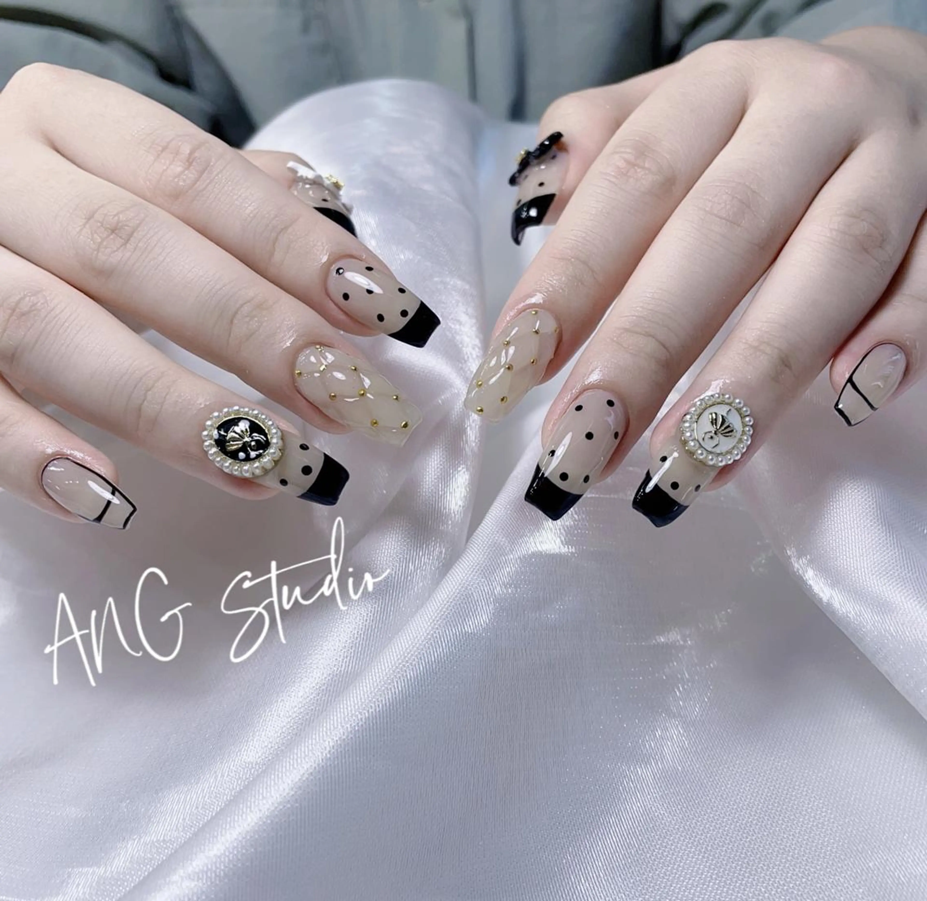 ネイル ANG アクリル スカルプ専門🌸のネイルデザイン