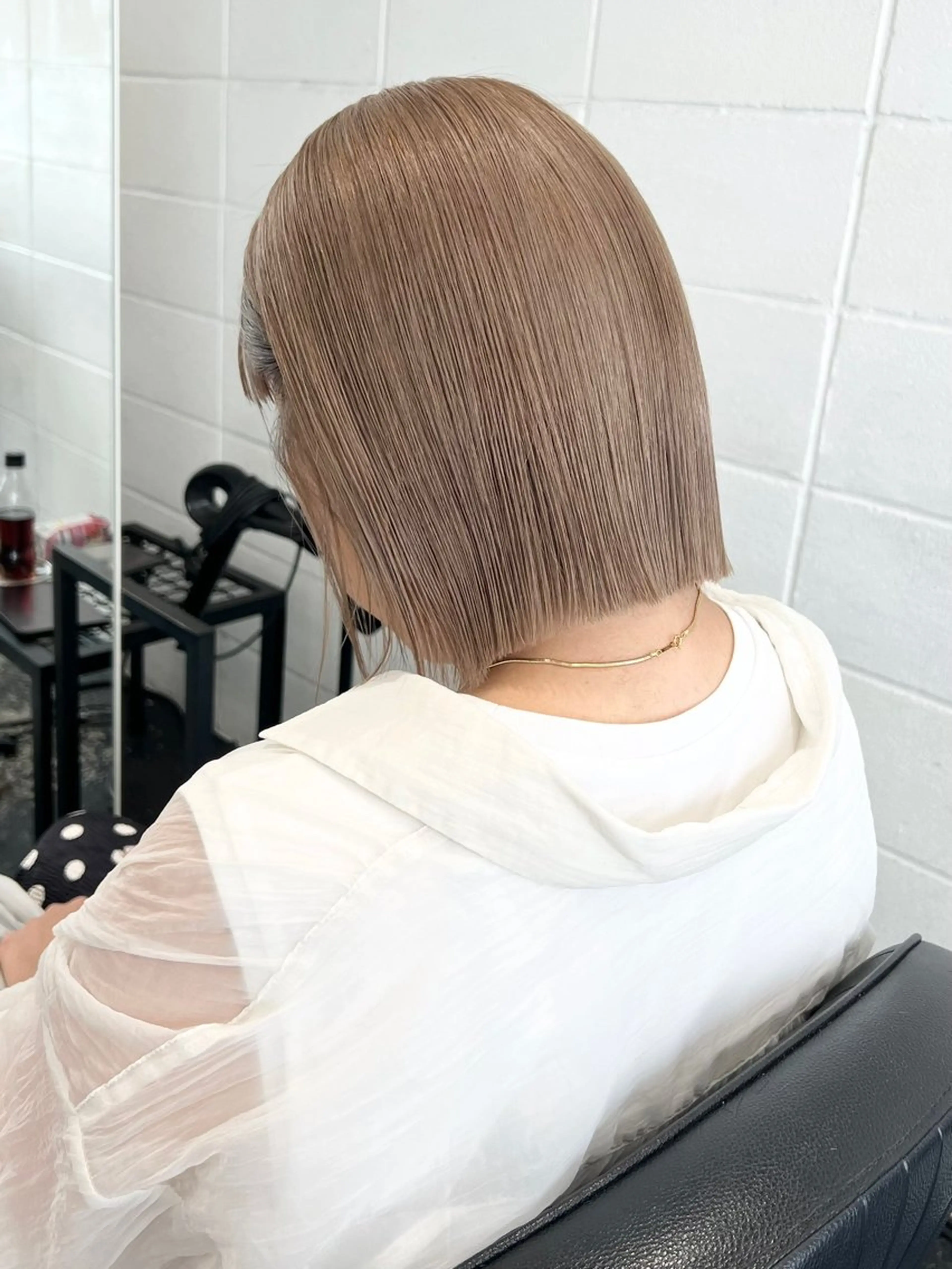 ミディアム カラー カット ヘアカラー トリートメント HARU//原宿🤍 リピート率NO.1のヘアスタイル
