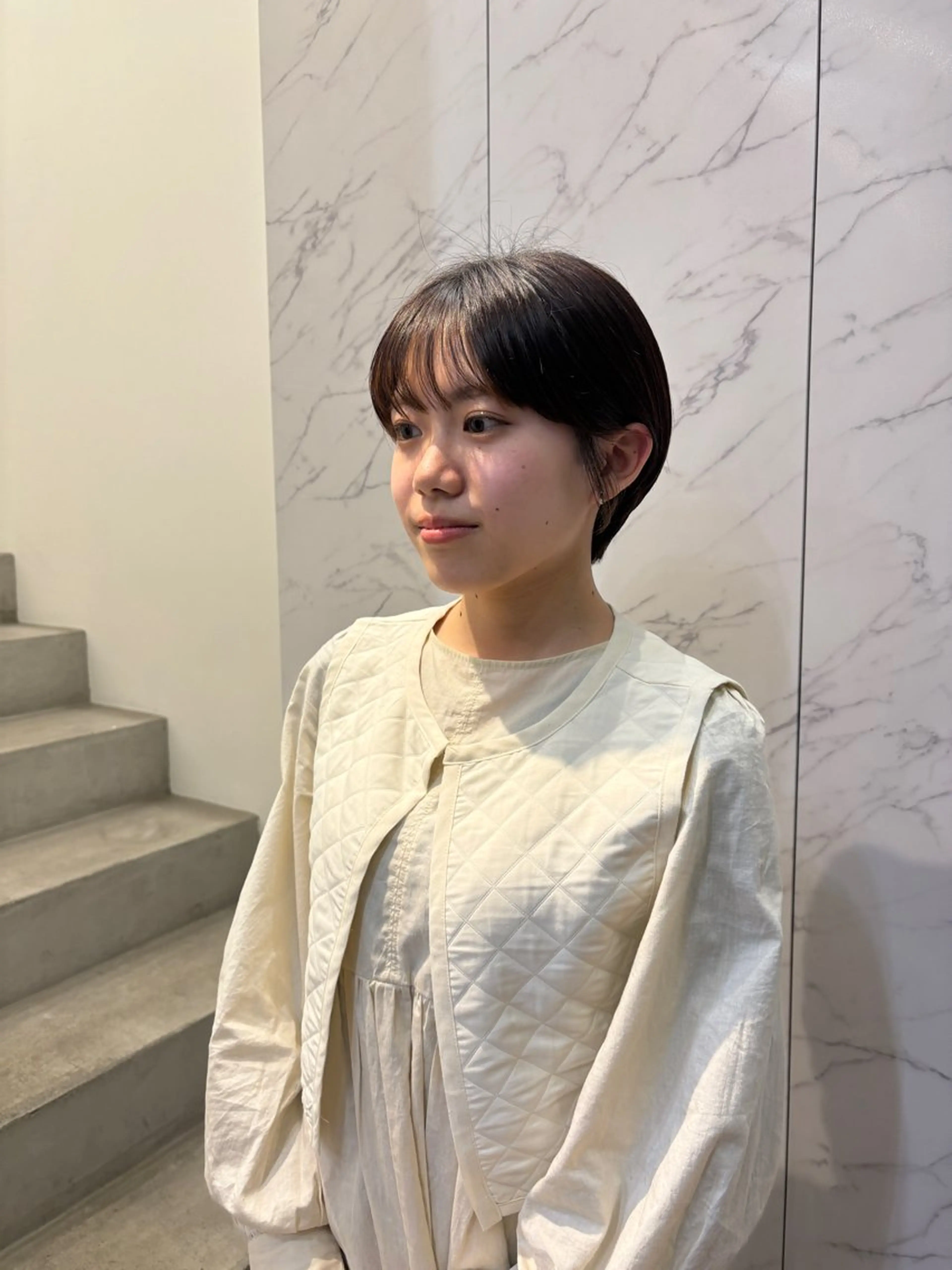 ショート ショートヘア miu /透明感カラーのヘアスタイル