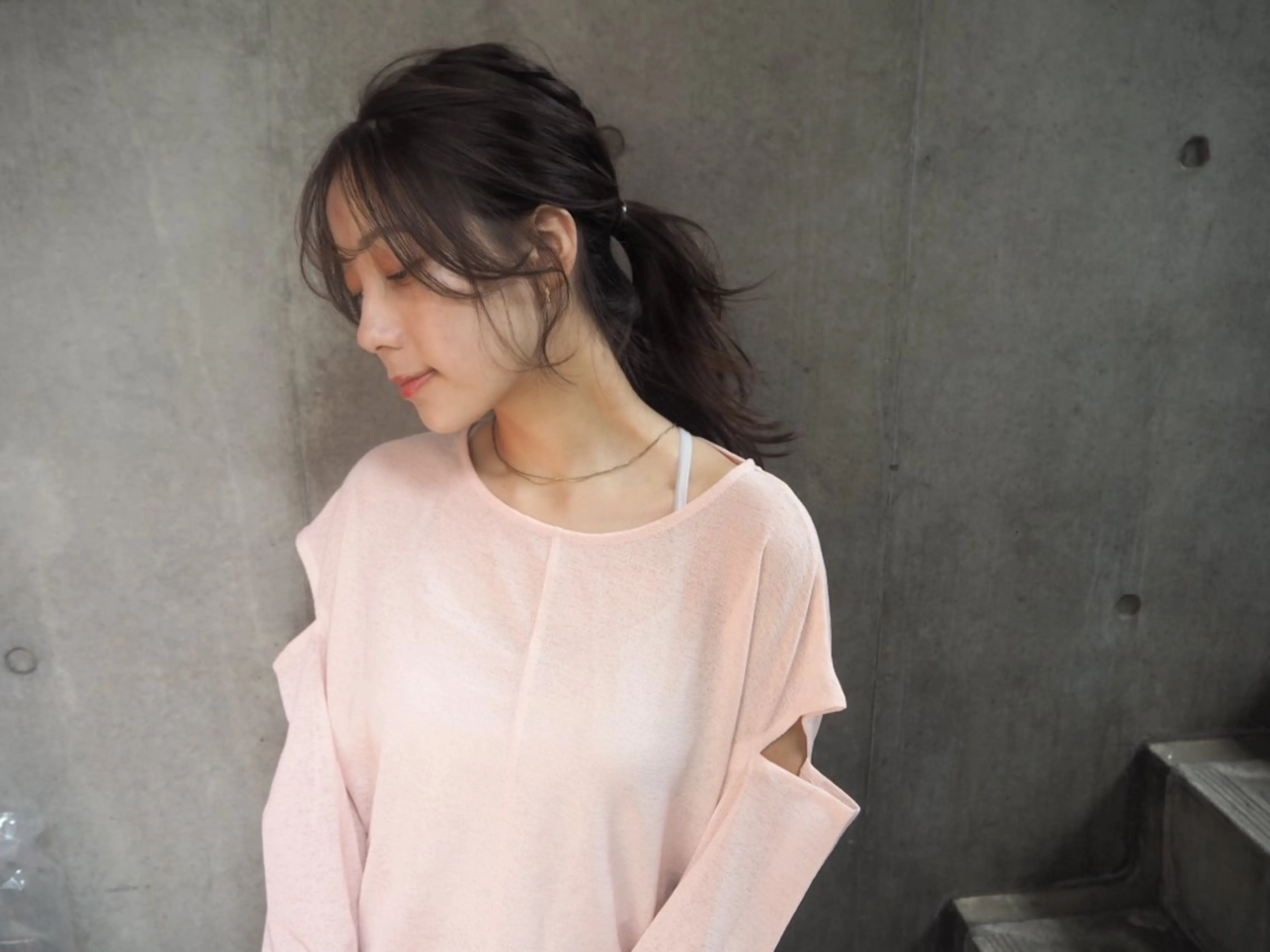 セミロング 髪質改善/縮毛/新宿 🫧SUZUKA🫧のヘアスタイル