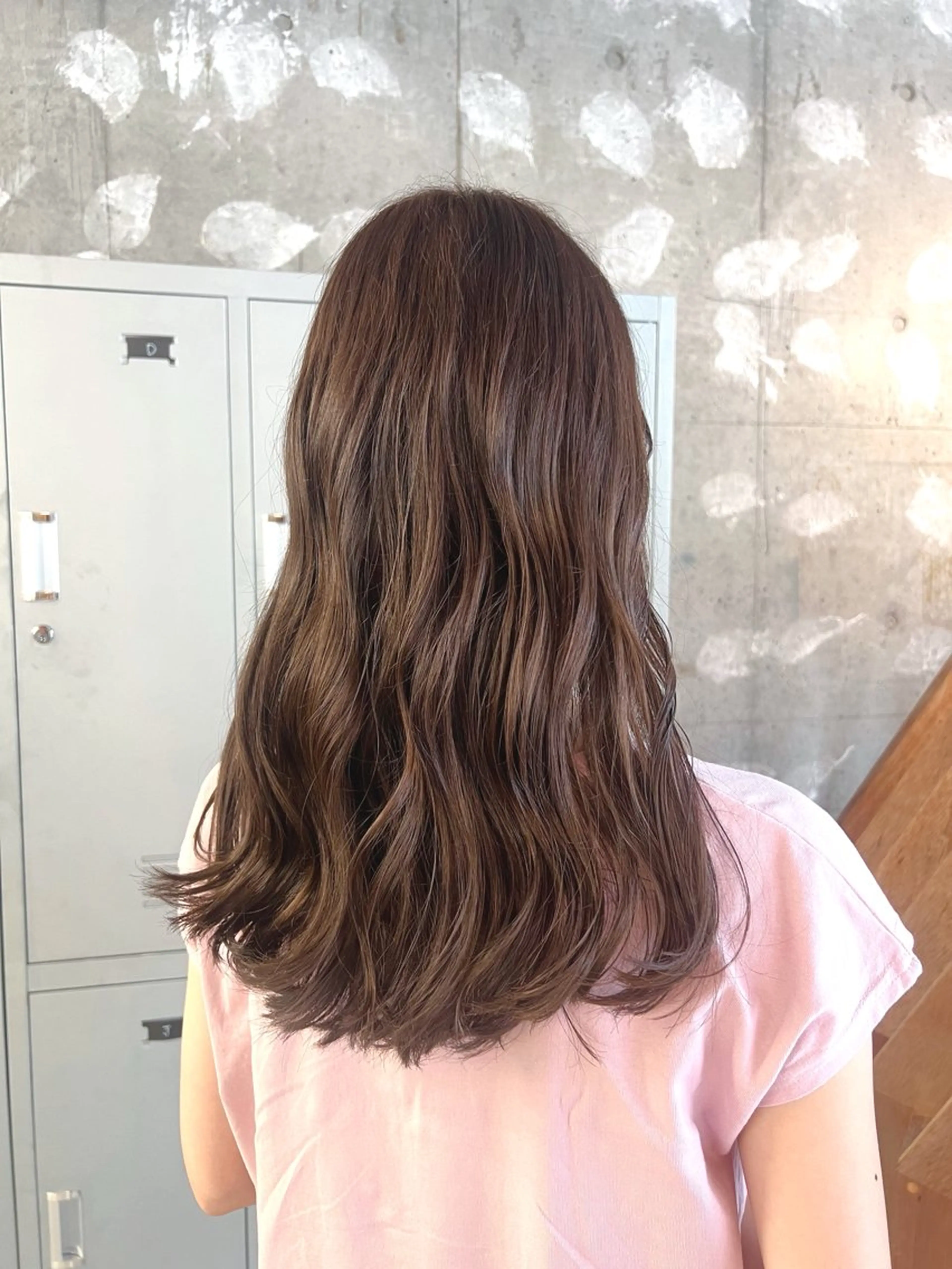 ロング カラー ベージュカラー ヘアカラー 💙OUD 仲本七星💙のヘアスタイル