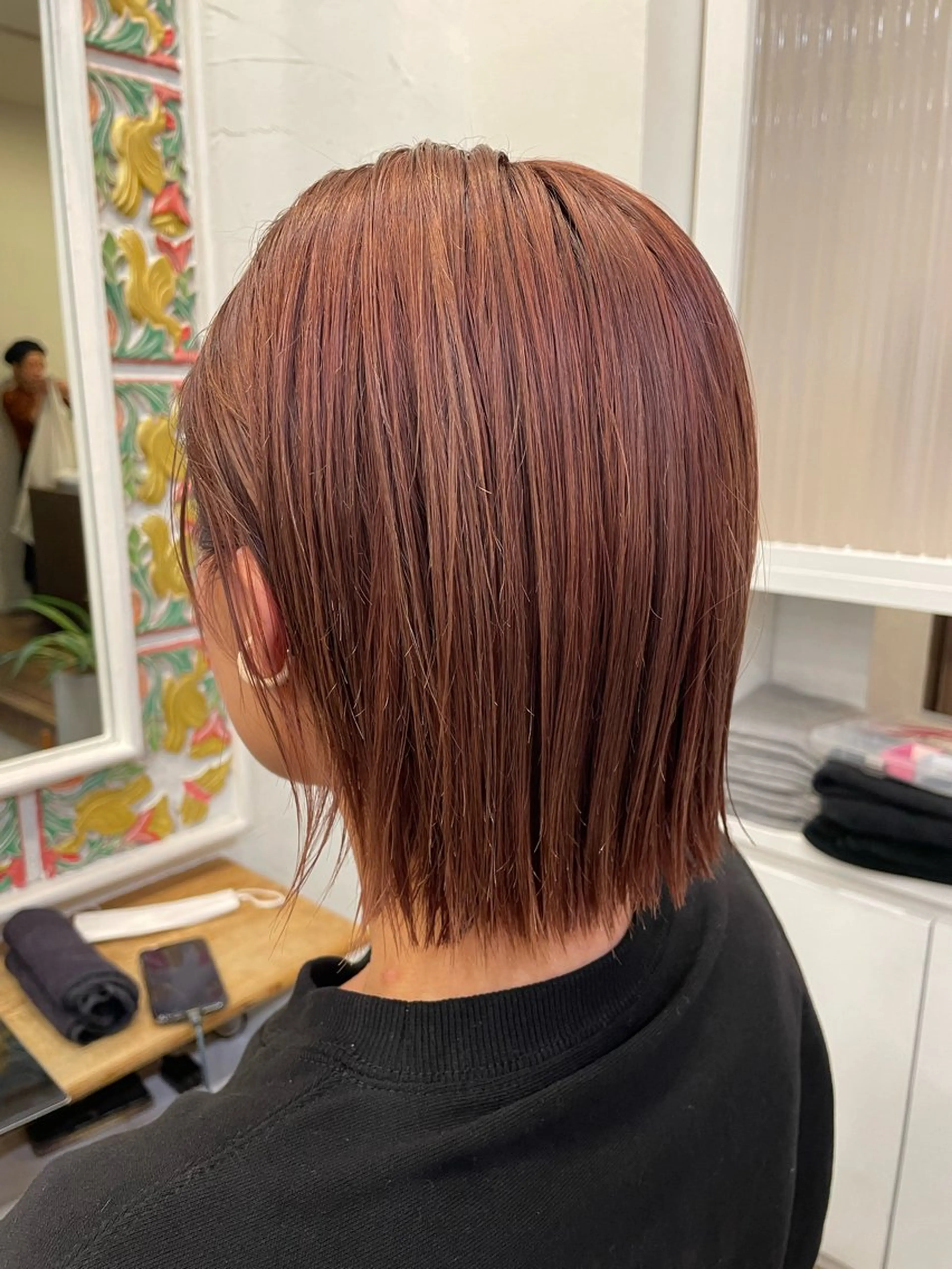 ショート カラー ヘアカラー トリートメント 村上 滉弥のヘアスタイル