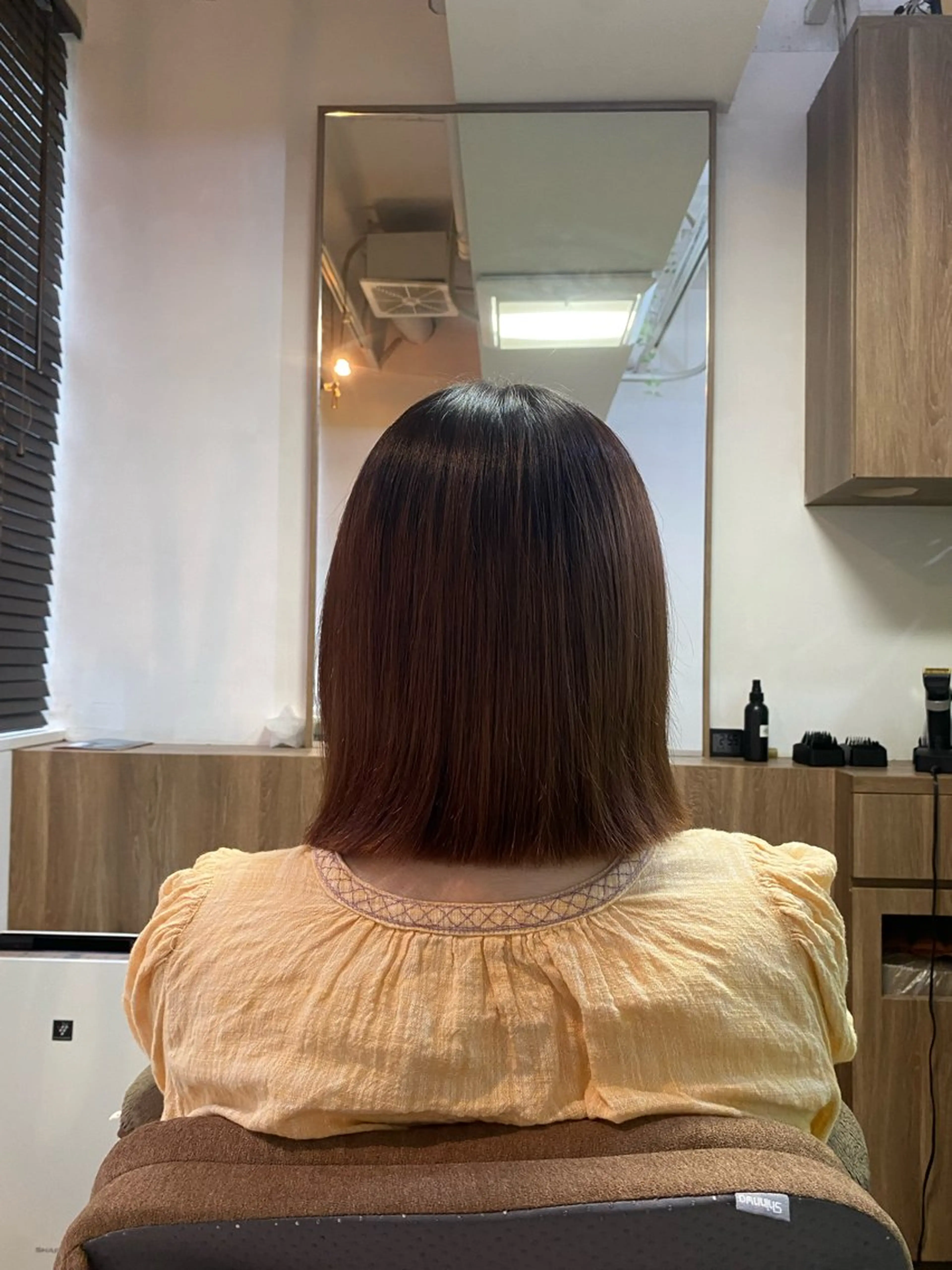 セミロング ヘアアレンジ メンズ特化 エシカル　松原大将のヘアスタイル