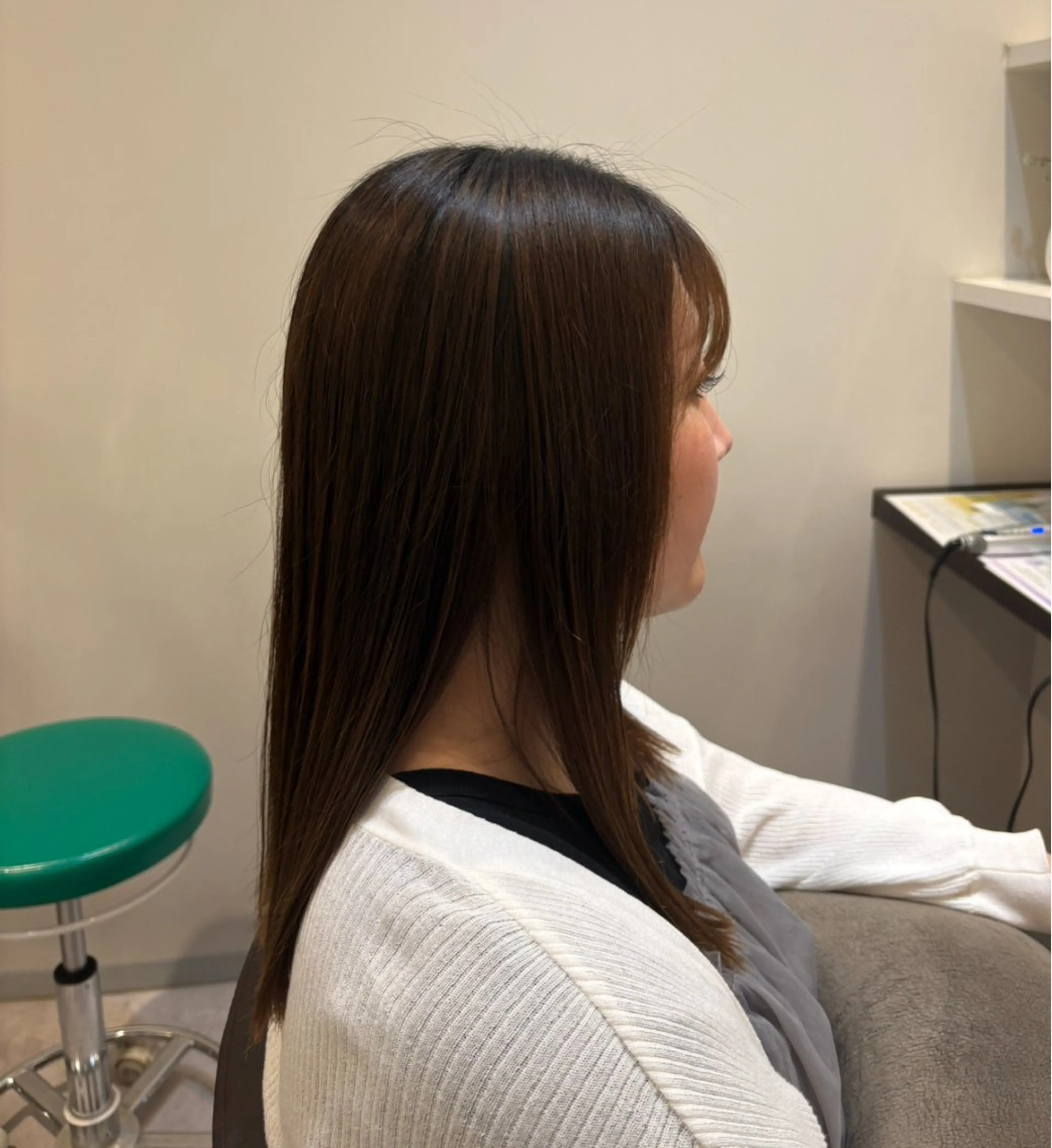 ロング 山下 ちひろのヘアスタイル